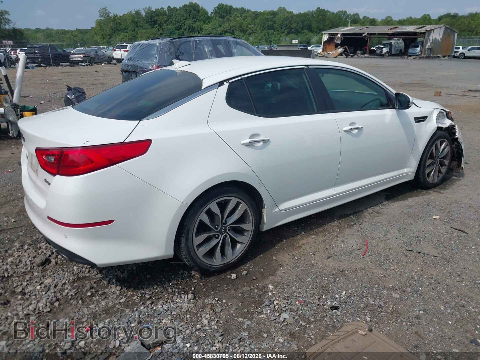 2015 KIA OPTIMA - VIN: 5XXGR4A77FG445446 - Фото 4