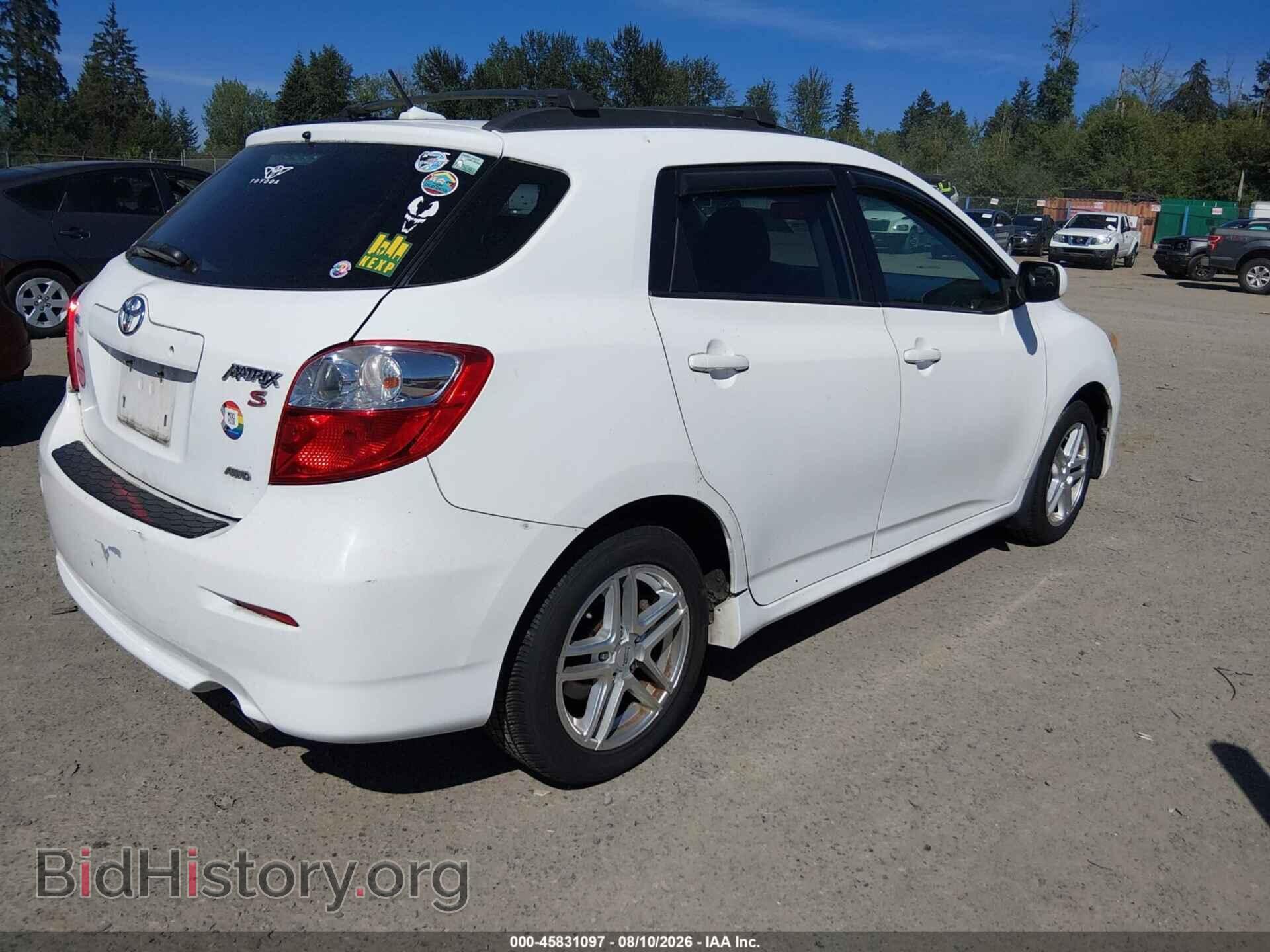 2009 TOYOTA MATRIX - VIN: 2T1LE40E39C003334 - Фото 4