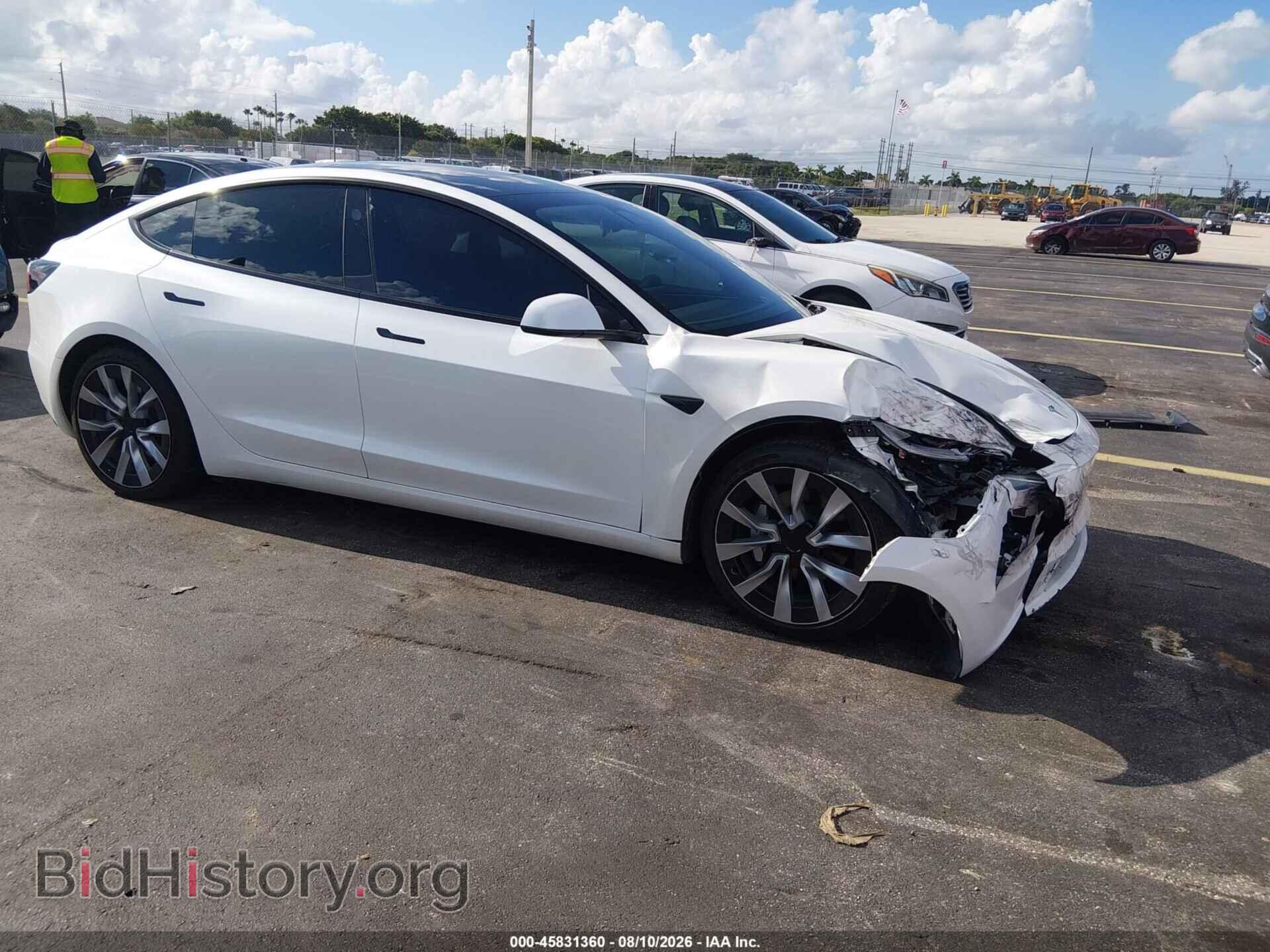 Photo 5YJ3E1EA6SF937090 - TESLA MODEL 3 2025