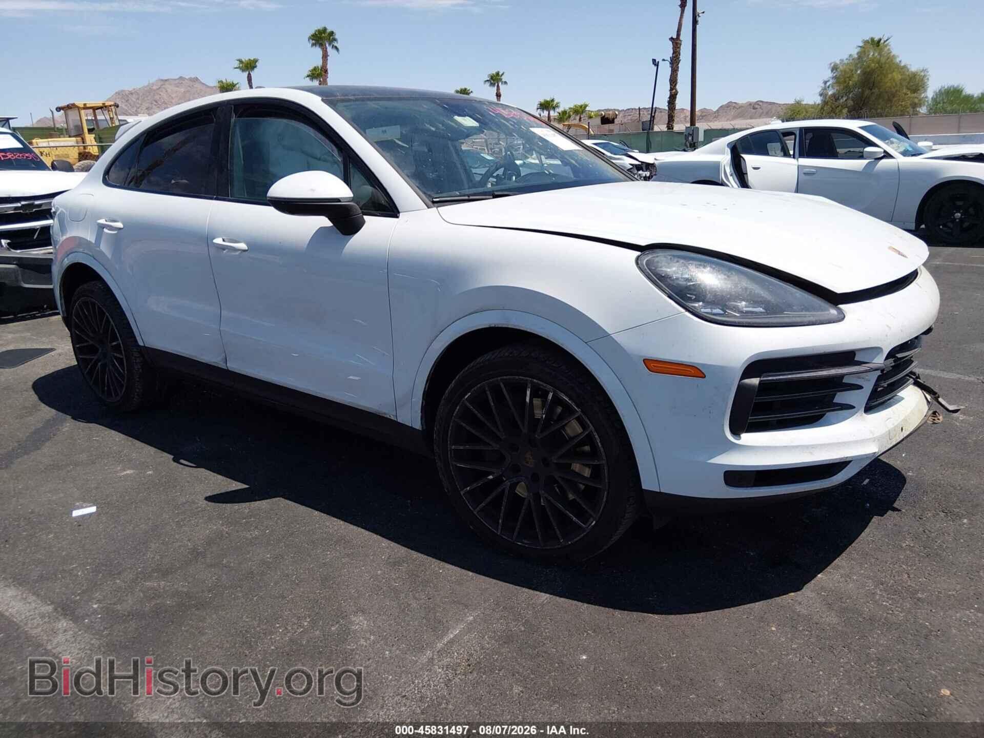 2023 Porsche CAYENNE COUPE S/S Platinum Edition (VIN WP1BB2AY9PDA30411) — фото 1 из 16, IAAI, повреждение: передняя часть