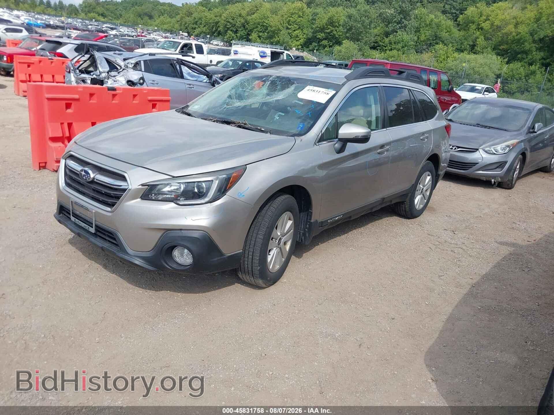 2019 SUBARU OUTBACK - VIN: 4S4BSAFC2K3381907 - Фото 2
