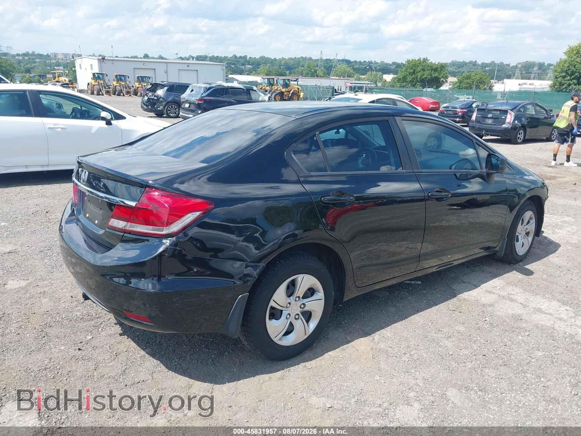 2015 HONDA CIVIC - VIN: 19XFB2F54FE246522 - Фото 4