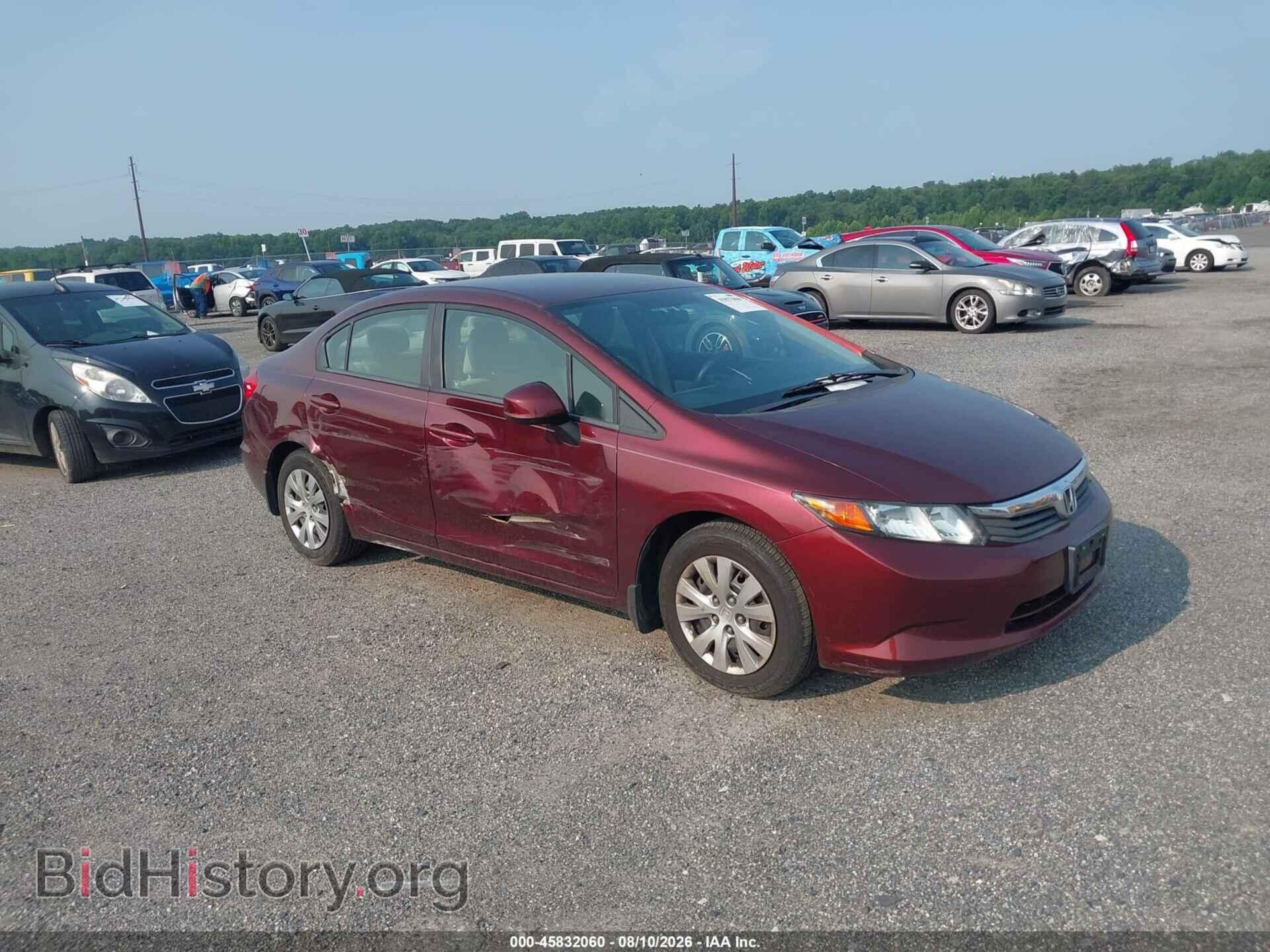 Photo 19XFB2F52CE350616 - HONDA CIVIC 2012