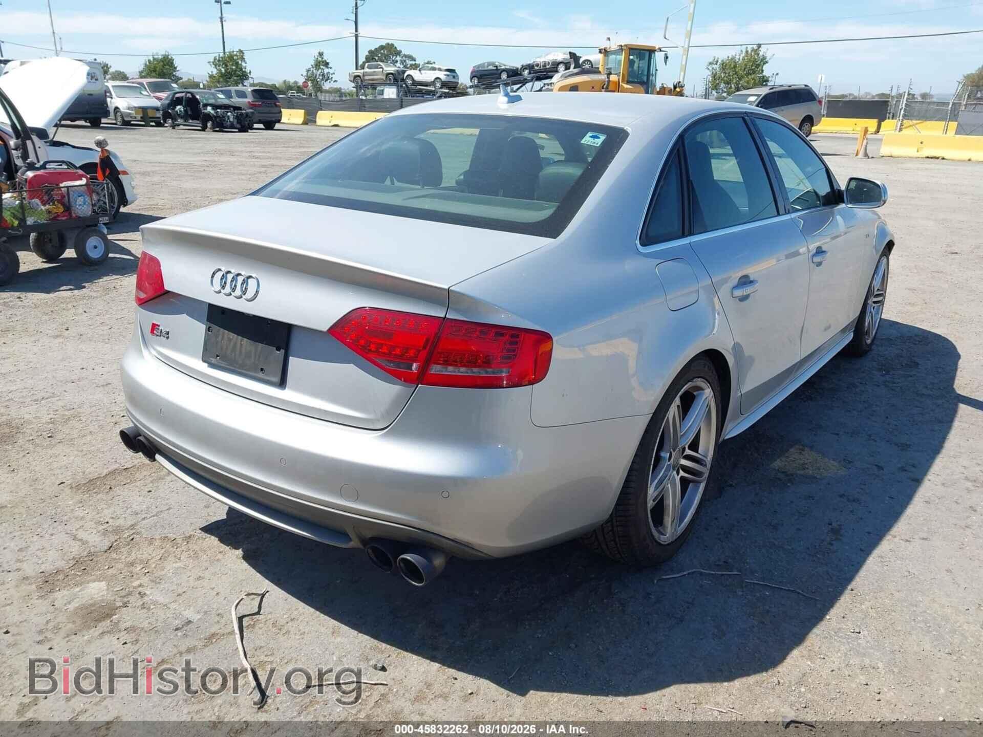 2012 AUDI S4 - VIN: WAUBGAFL3CA102299 - Photo 4