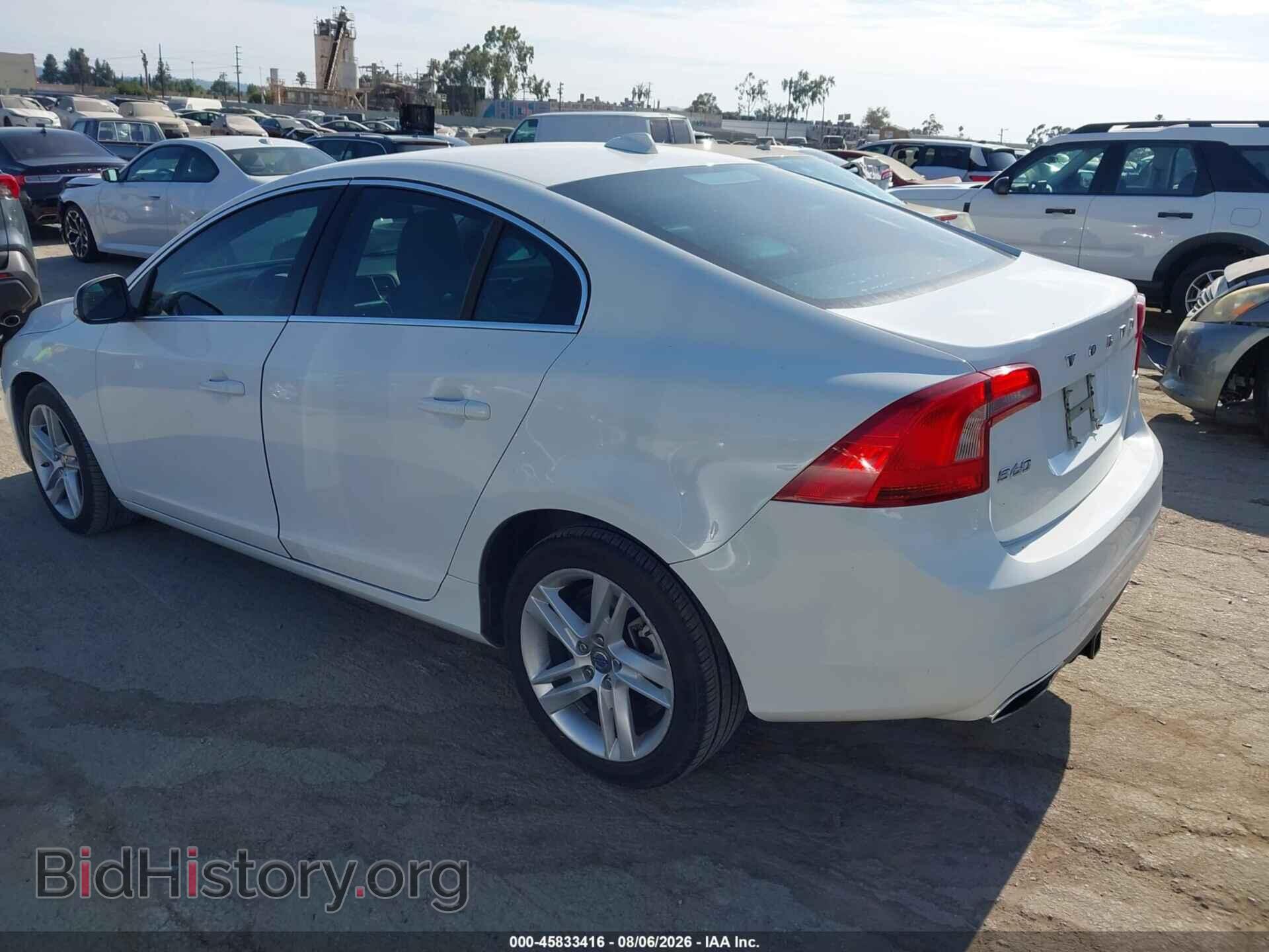 2014 VOLVO S60 - VIN: YV1612FS0E2277443 - Фото 3