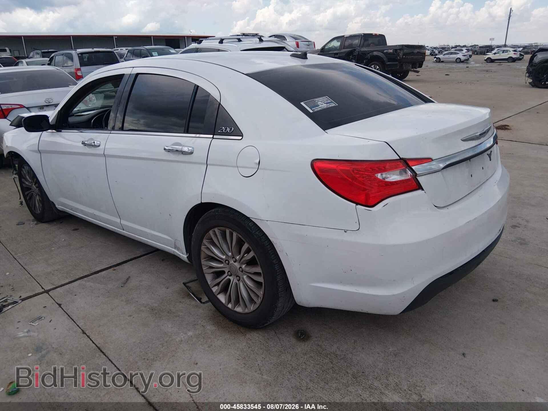 2012 CHRYSLER 200 - VIN: 1C3CCBCG0CN127870 - Фото 3