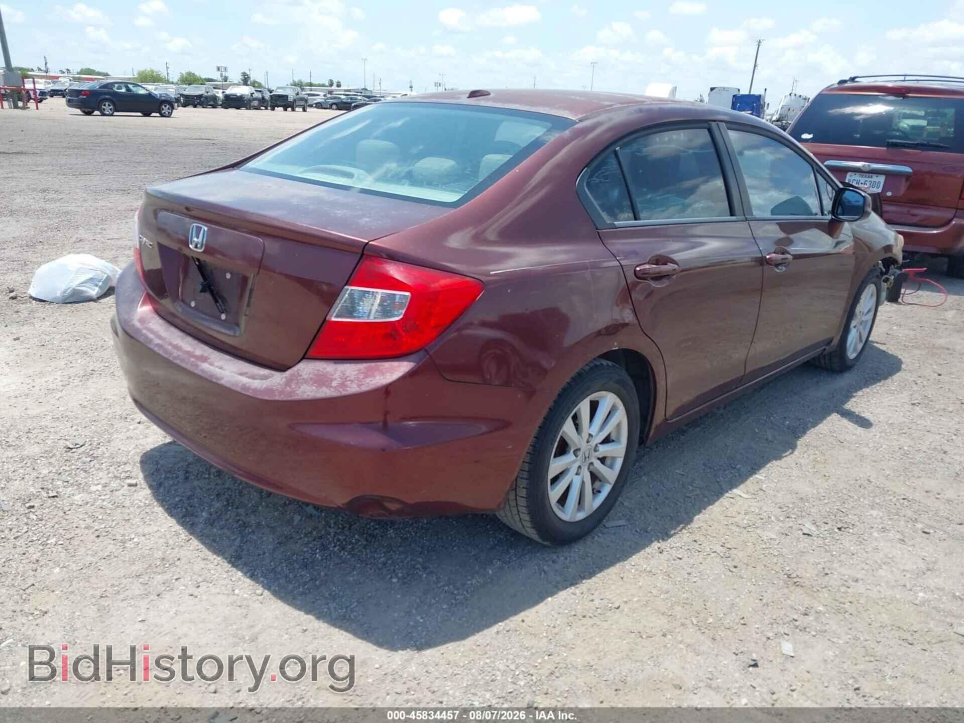2012 HONDA CIVIC - VIN: 19XFB2F93CE045127 - Photo 4