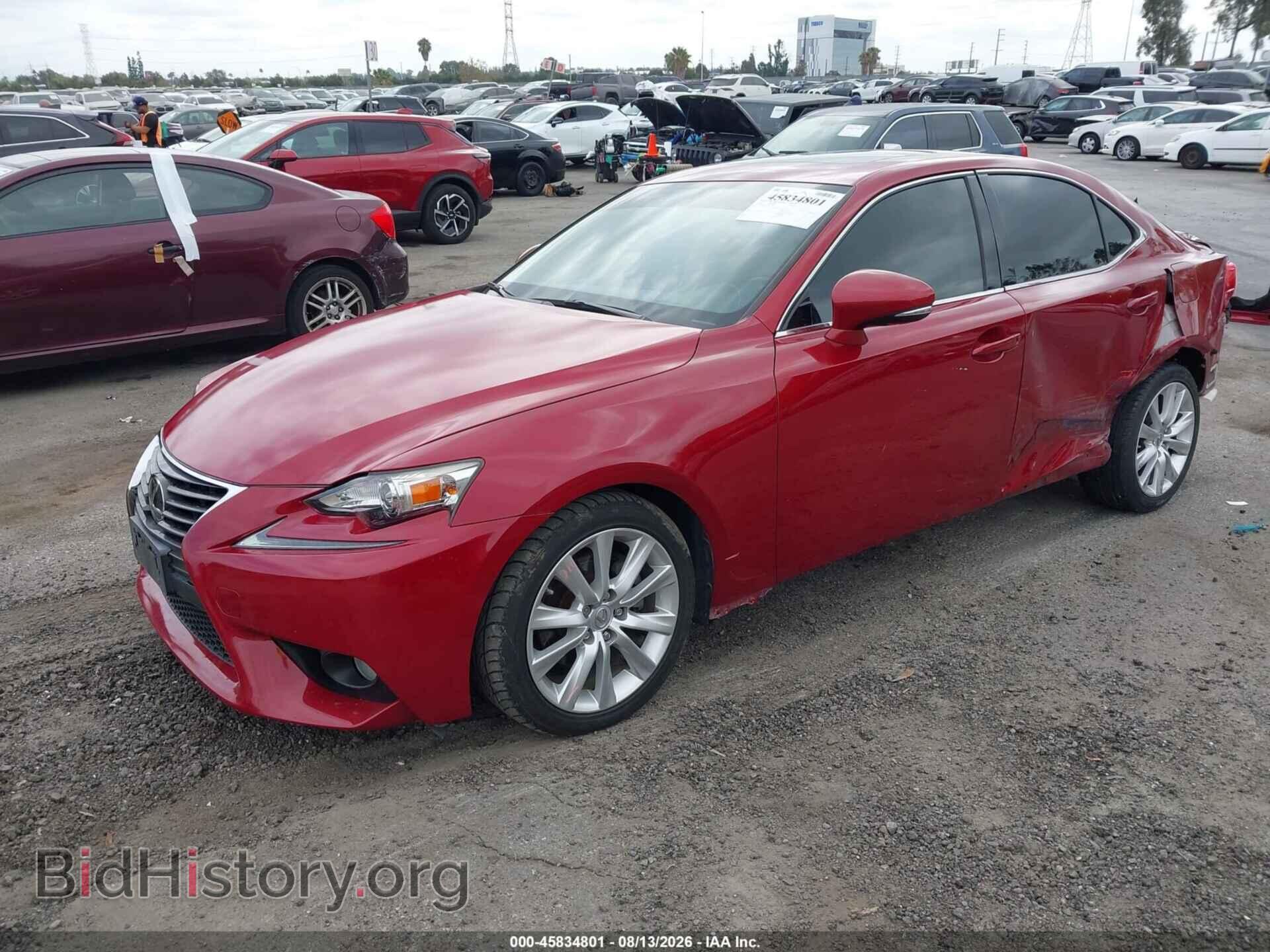 2014 LEXUS IS 250 - VIN: JTHBF1D24E5011374 - Фото 2