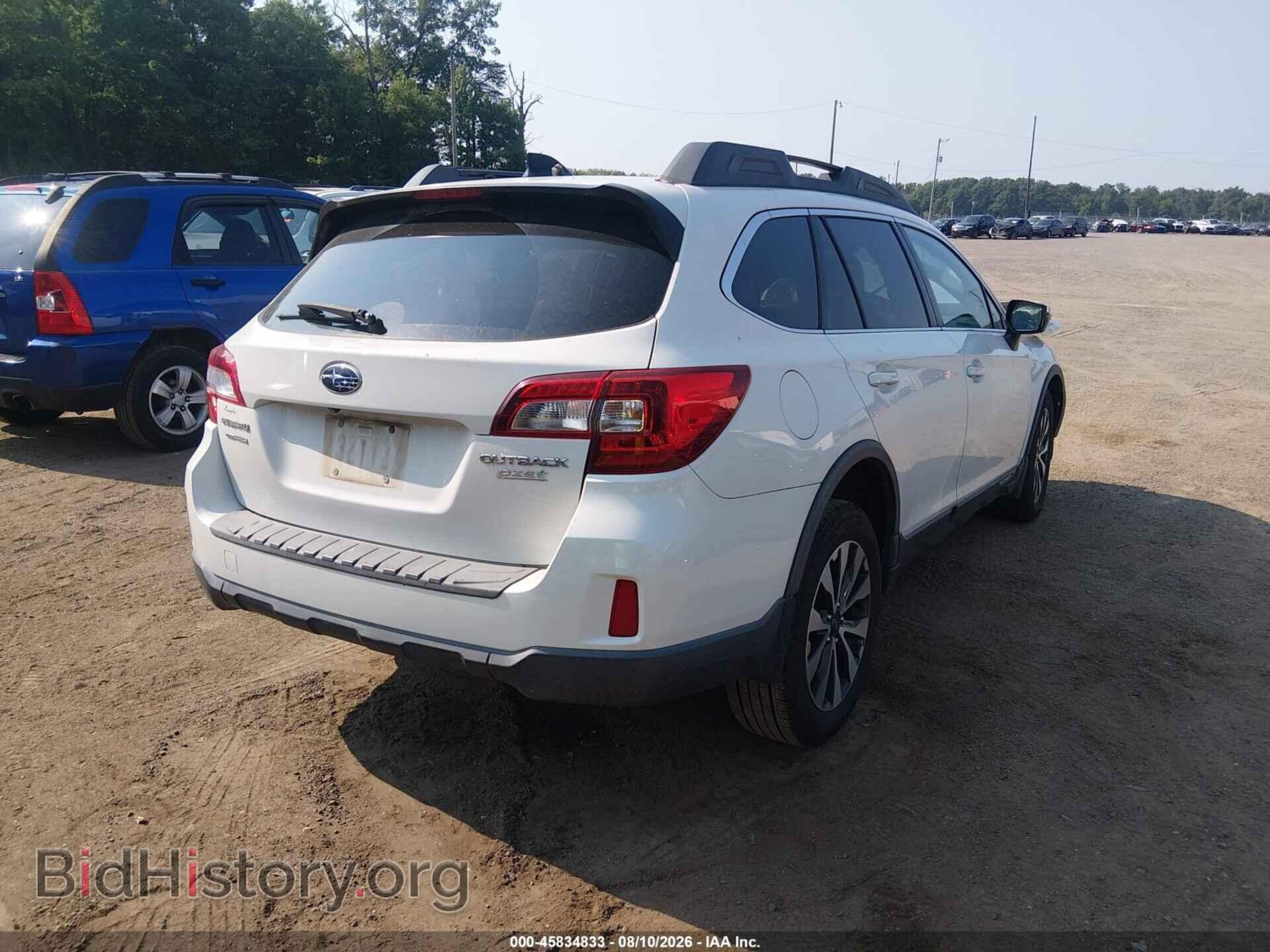 2016 SUBARU OUTBACK - VIN: 4S4BSANC3G3244077 - Photo 4