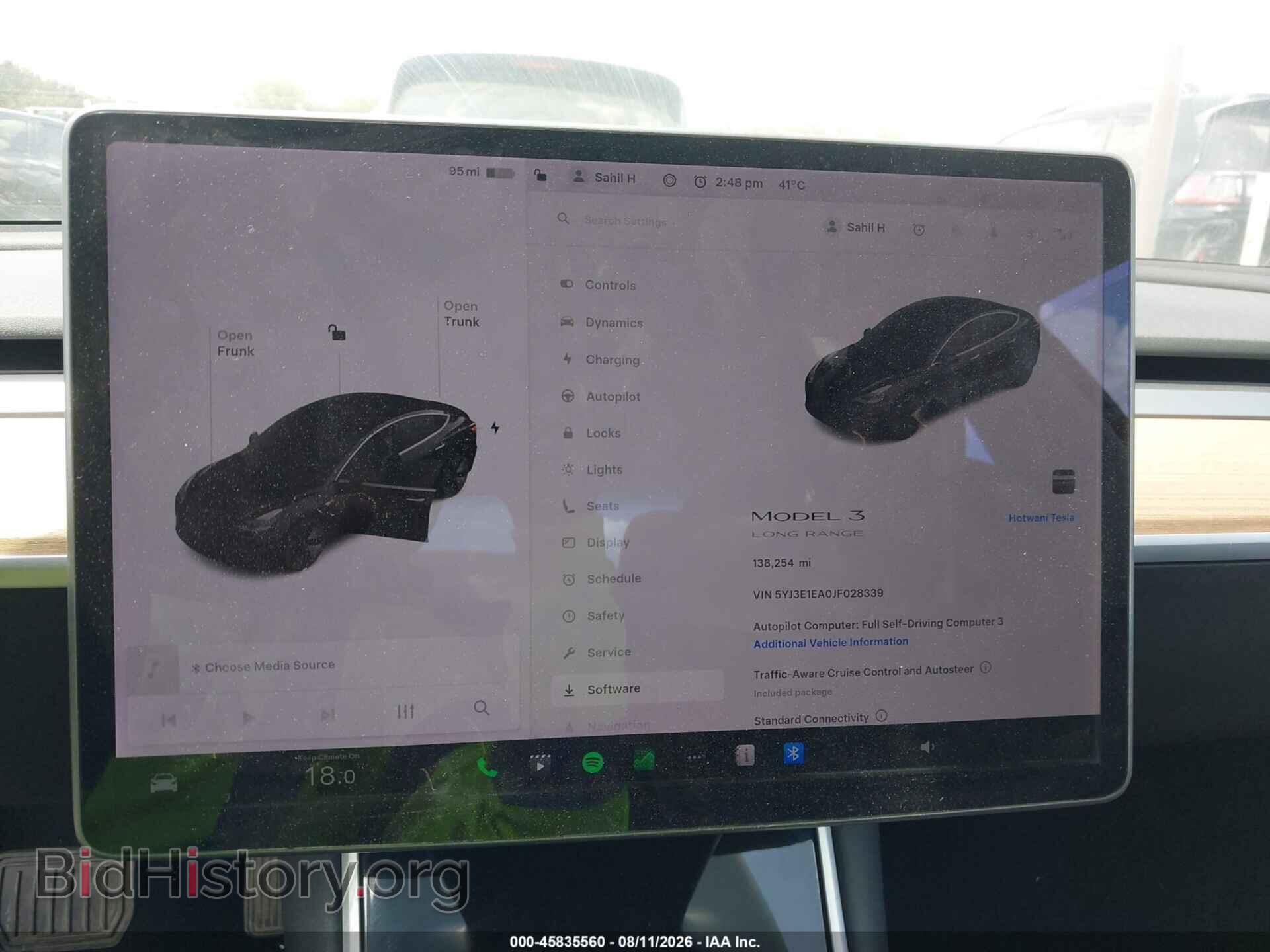 2018 TESLA MODEL 3 - VIN: 5YJ3E1EA0JF028339 - Фото 7