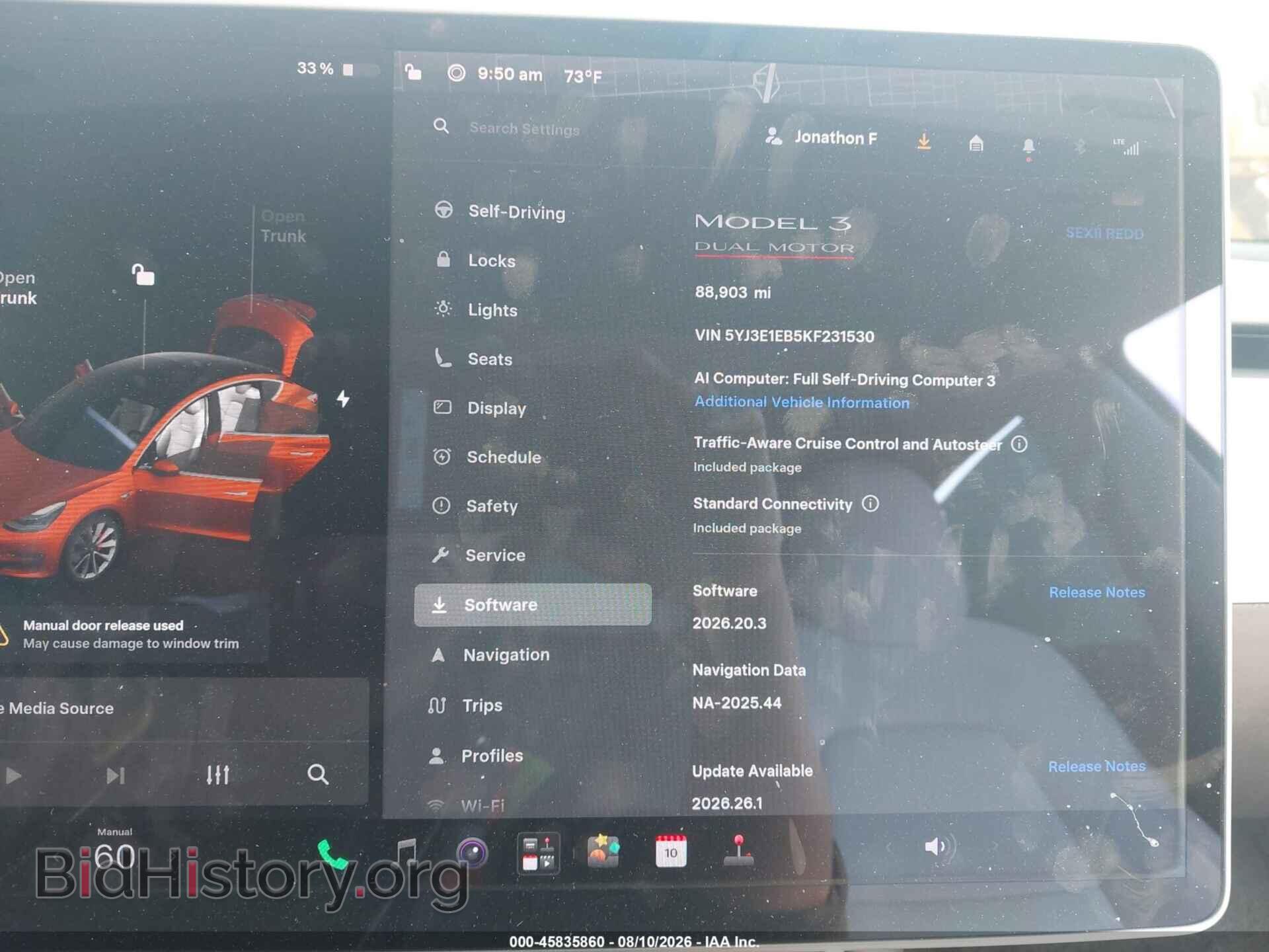 2019 TESLA MODEL 3 - VIN: 5YJ3E1EB5KF231530 - Photo 7