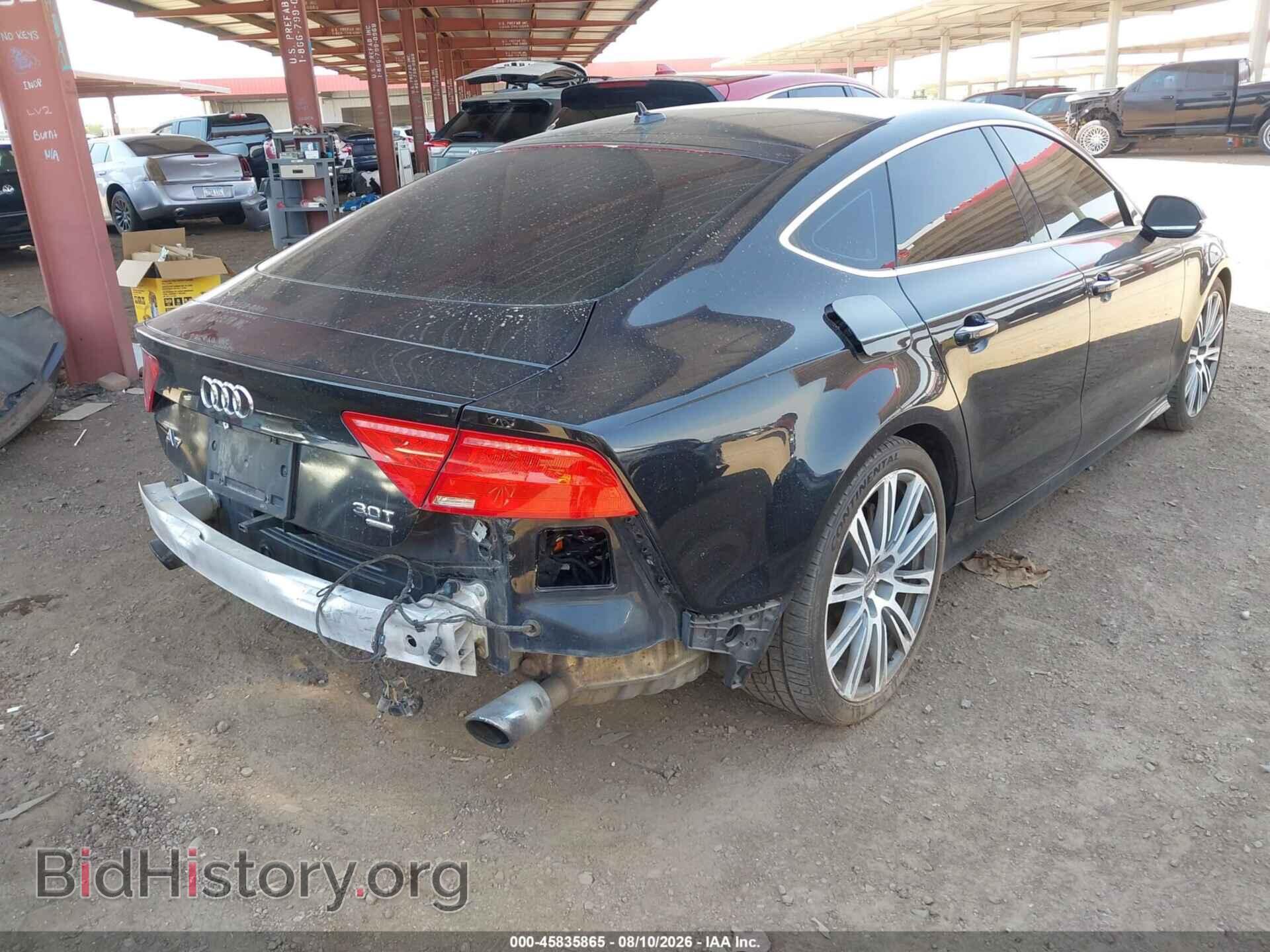 2012 AUDI A7 - VIN: WAU2GAFC0CN151002 - Photo 4