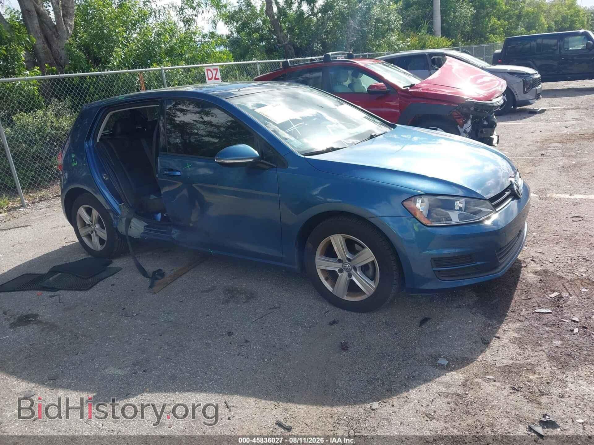 Фотография 3VW217AU8HM016985 - VOLKSWAGEN GOLF 2017