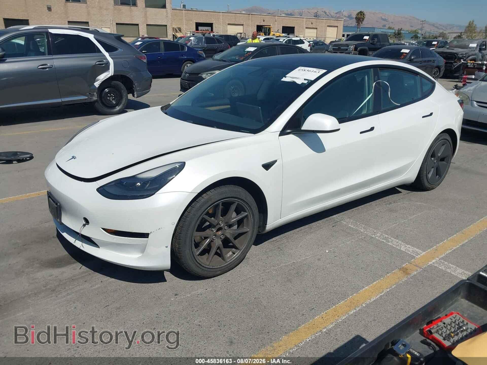 2021 TESLA MODEL 3 - VIN: 5YJ3E1EA4MF002136 - Фото 2