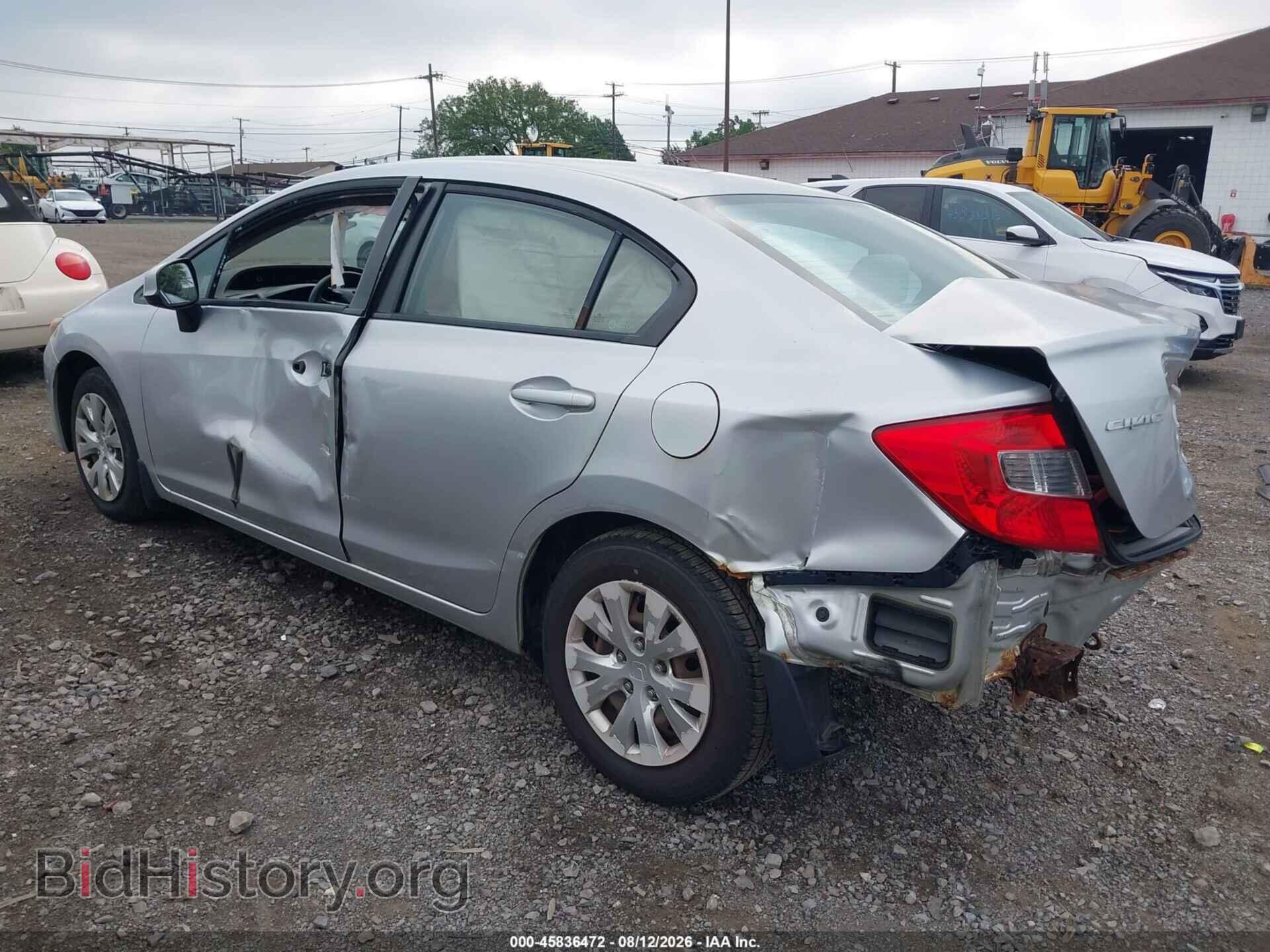 2012 HONDA CIVIC - VIN: 2HGFB2F54CH314819 - Photo 3