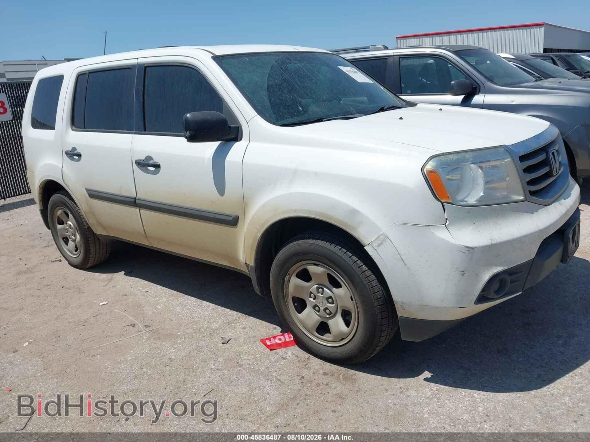Фотография 5FNYF3H2XDB035578 - HONDA PILOT 2013