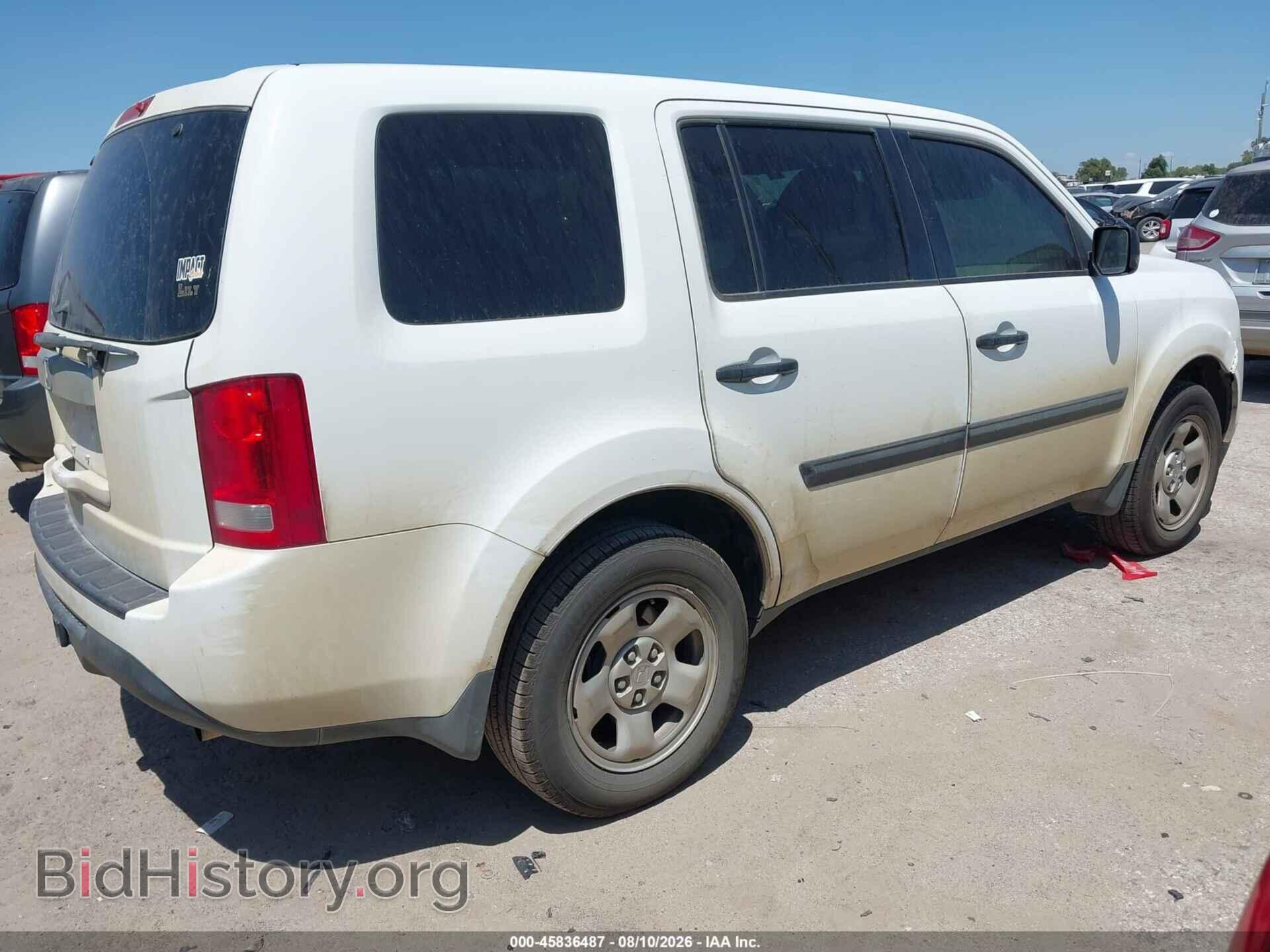 2013 HONDA PILOT - VIN: 5FNYF3H2XDB035578 - Photo 4
