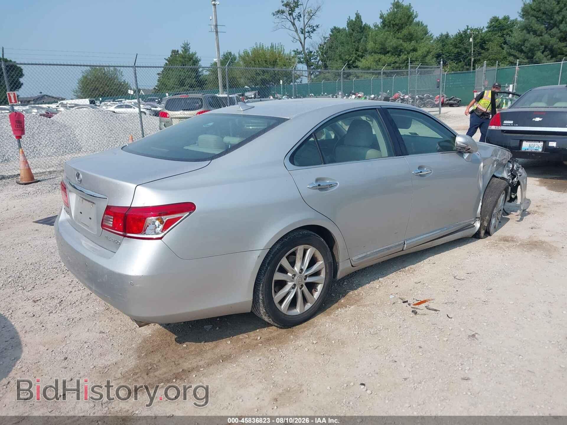 2010 LEXUS ES 350 - VIN: JTHBK1EG6A2354785 - Фото 4