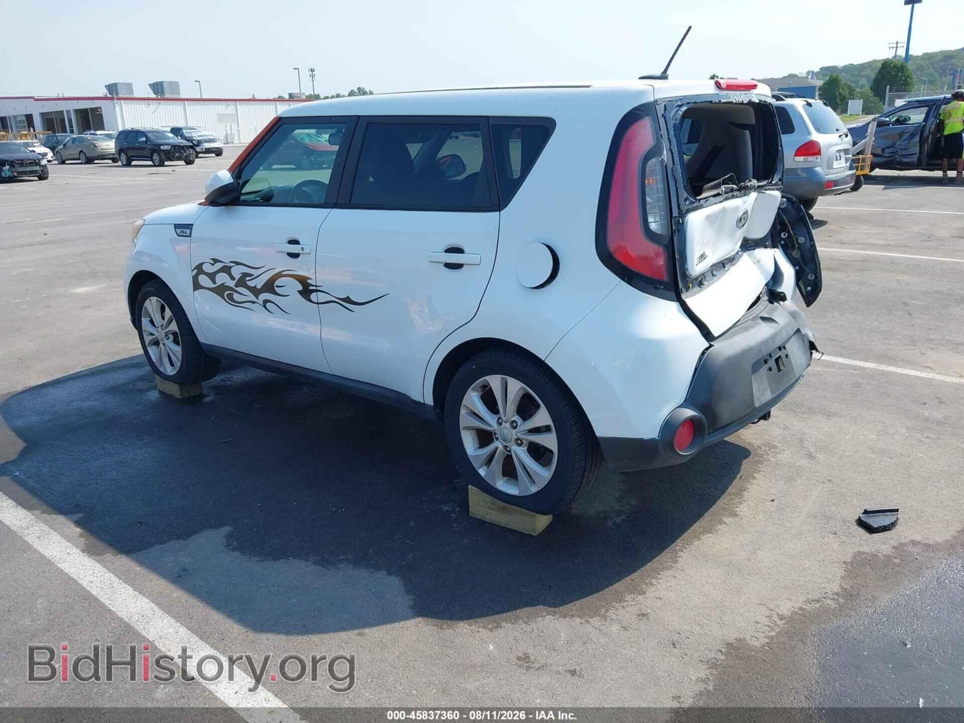 2015 KIA SOUL - VIN: KNDJP3A52F7135279 - Фото 3
