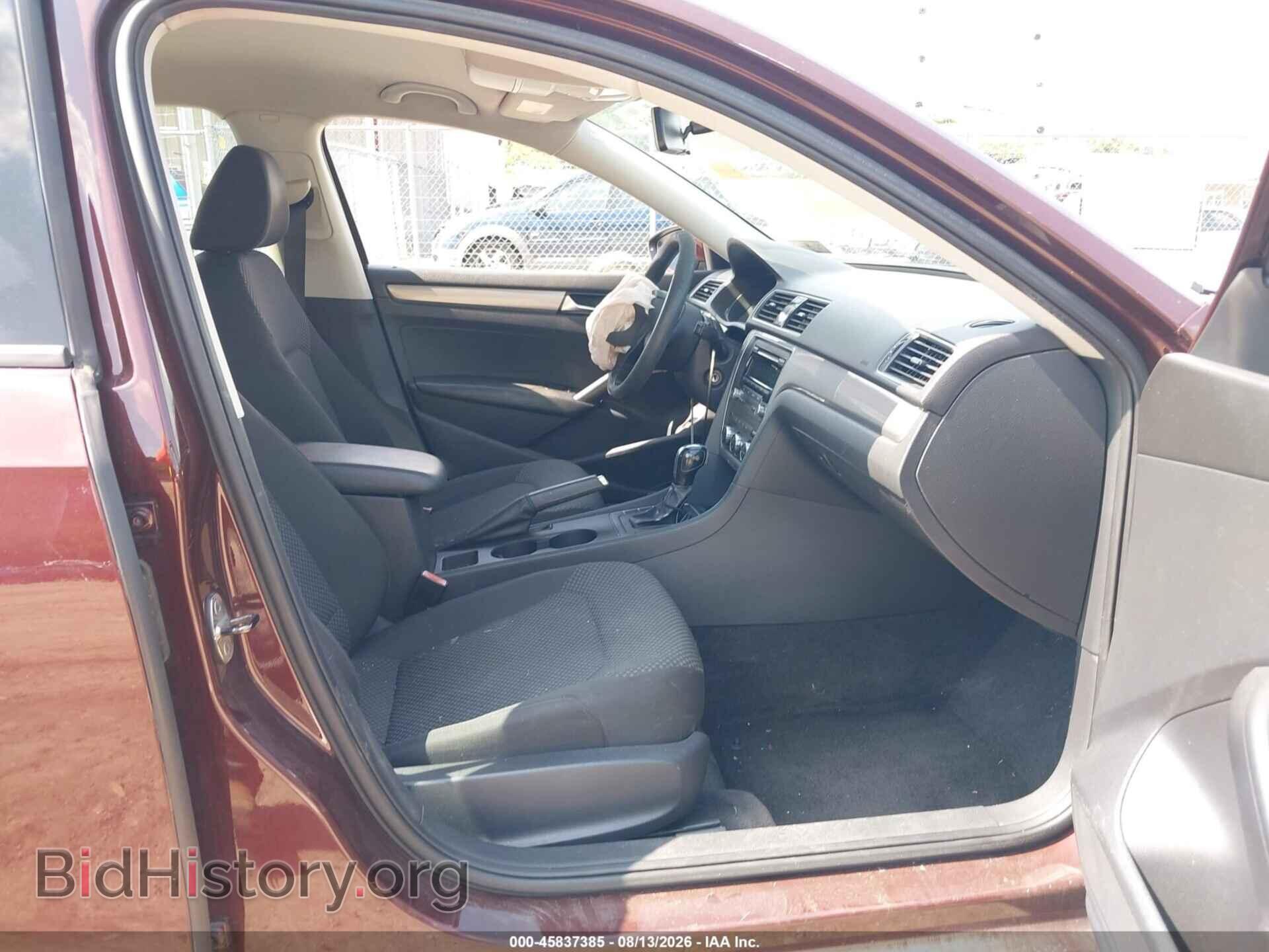 2012 VOLKSWAGEN PASSAT - VIN: 1VWAP7A39CC070257 - Фото 5