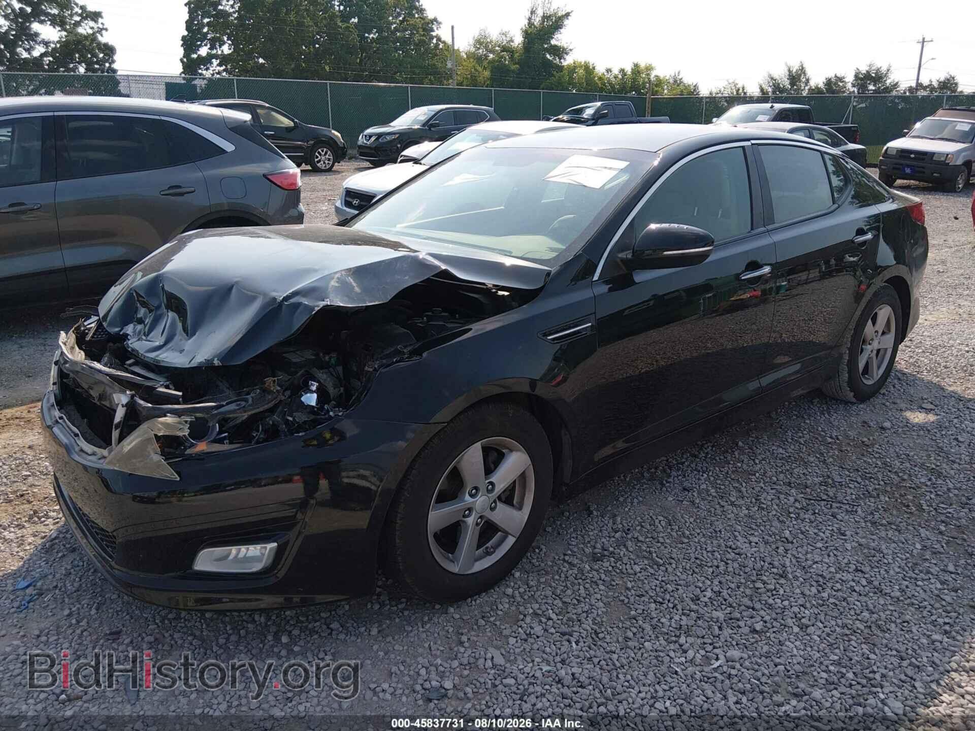 2015 KIA OPTIMA - VIN: 5XXGM4A76FG456873 - Фото 2