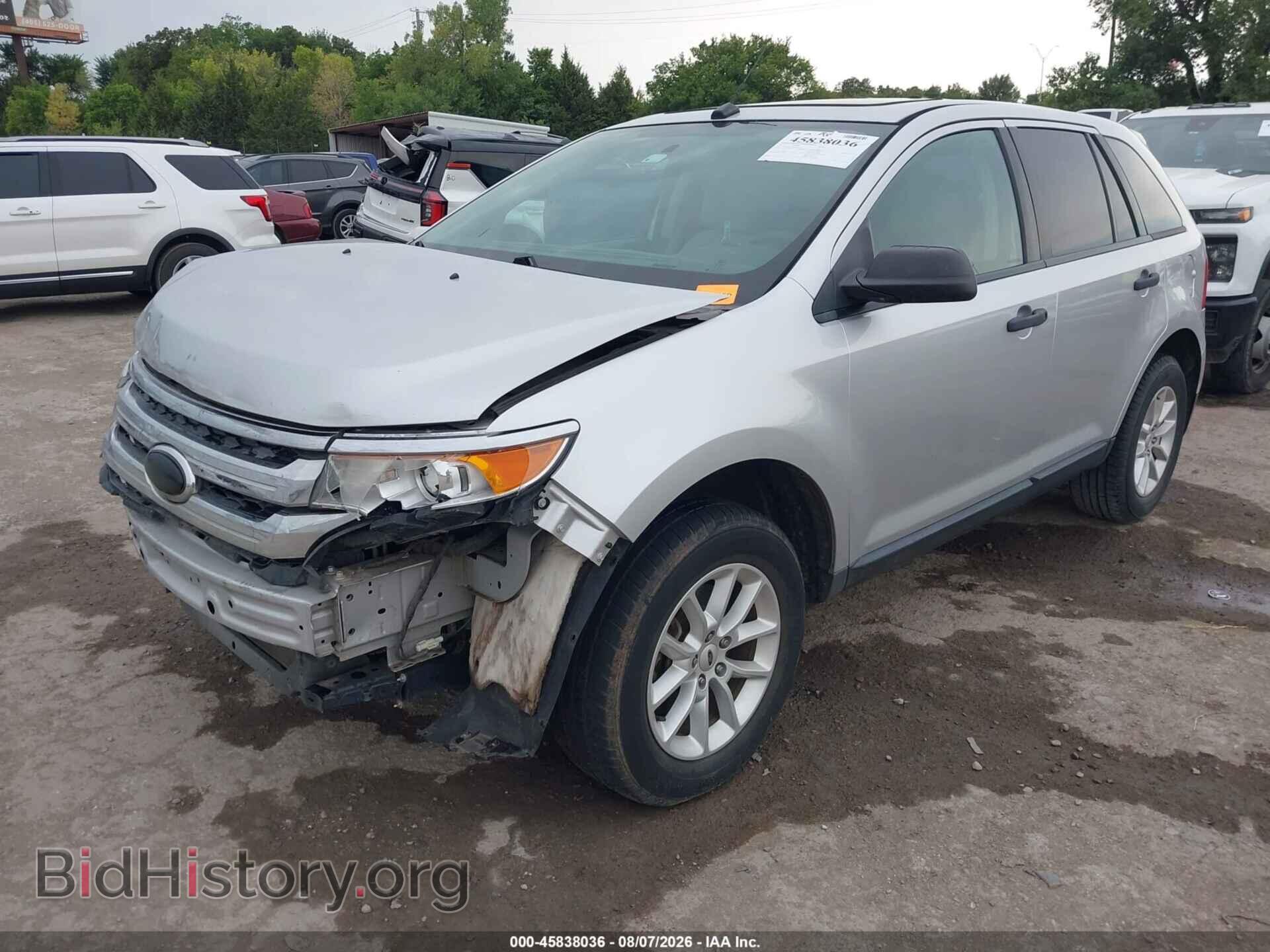 2013 FORD EDGE - VIN: 2FMDK3GC7DBE07164 - Фото 2