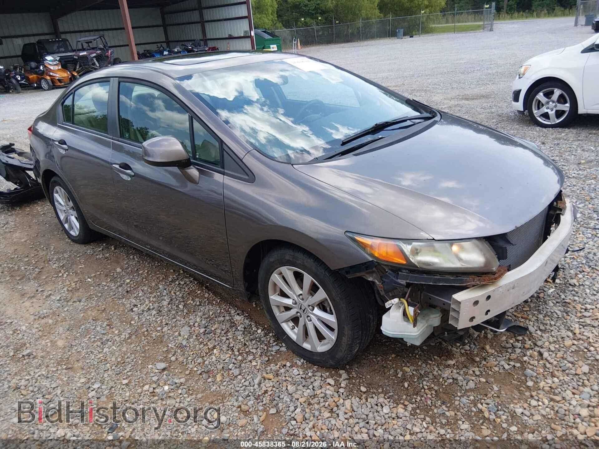 Photo 19XFB2F88CE054199 - HONDA CIVIC 2012