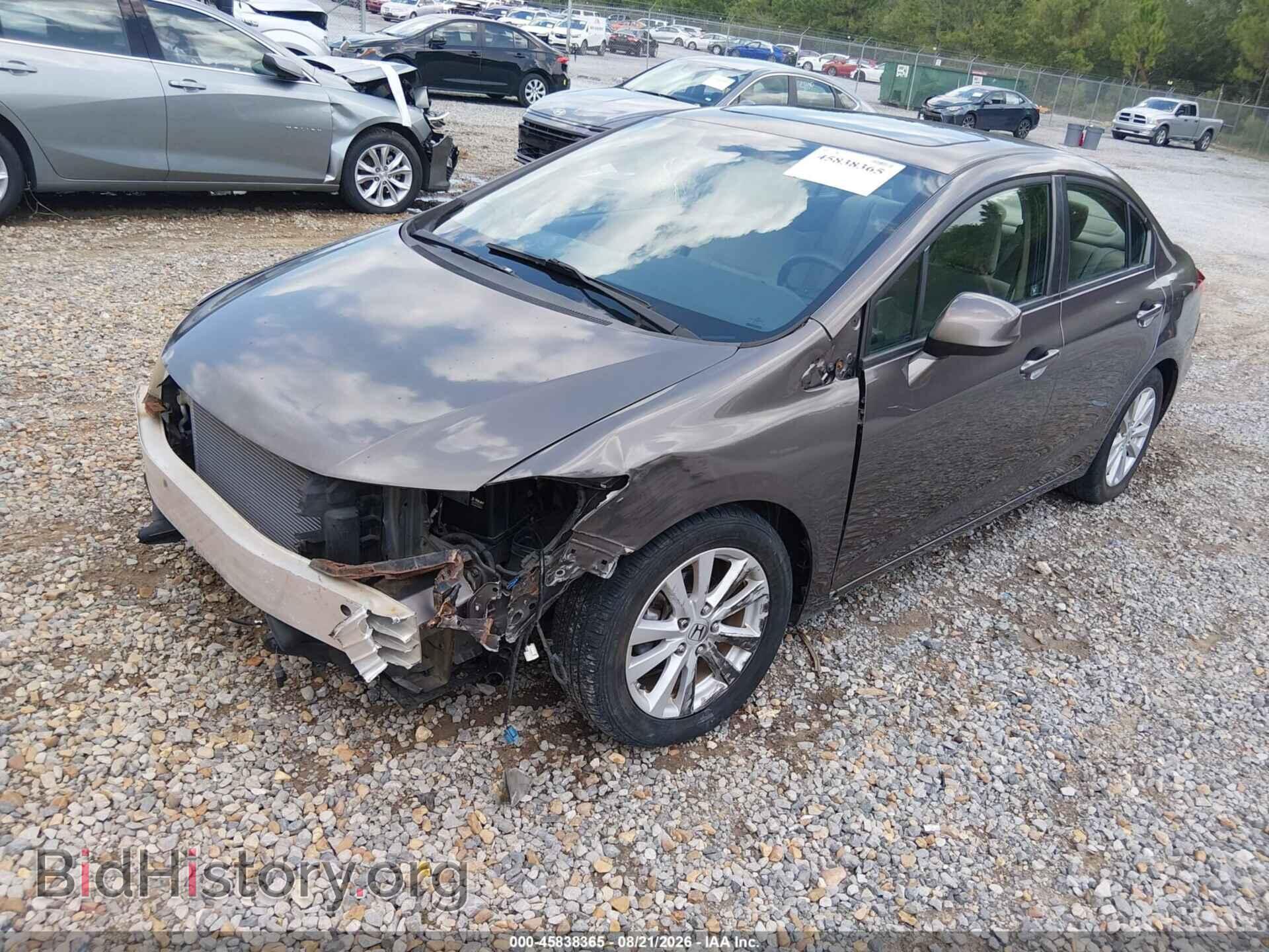 2012 HONDA CIVIC - VIN: 19XFB2F88CE054199 - Photo 2