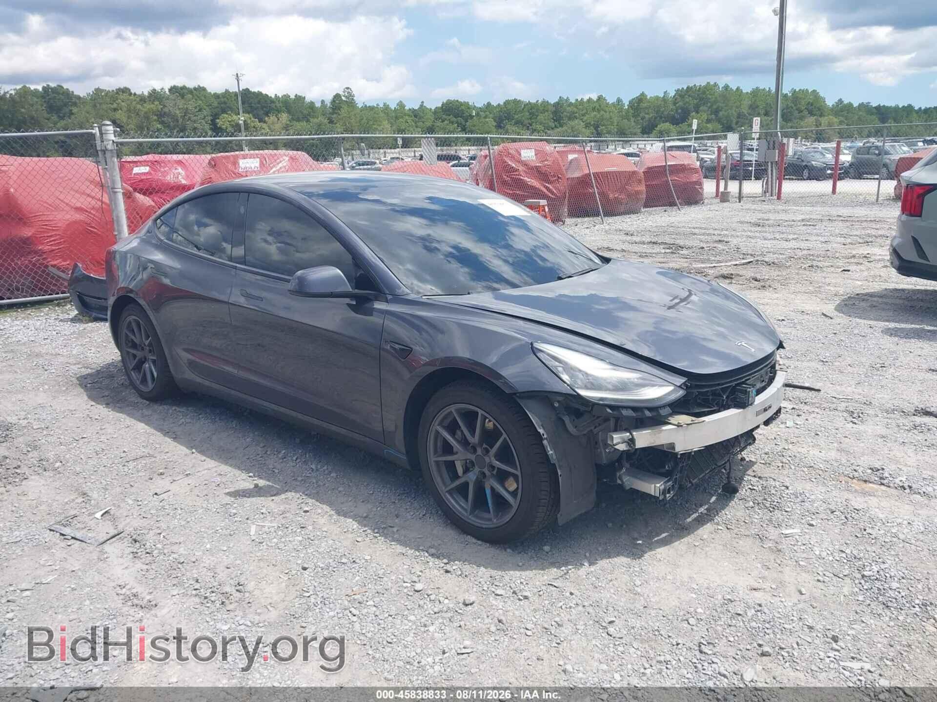 Photo 5YJ3E1EB8MF853185 - TESLA MODEL 3 2021