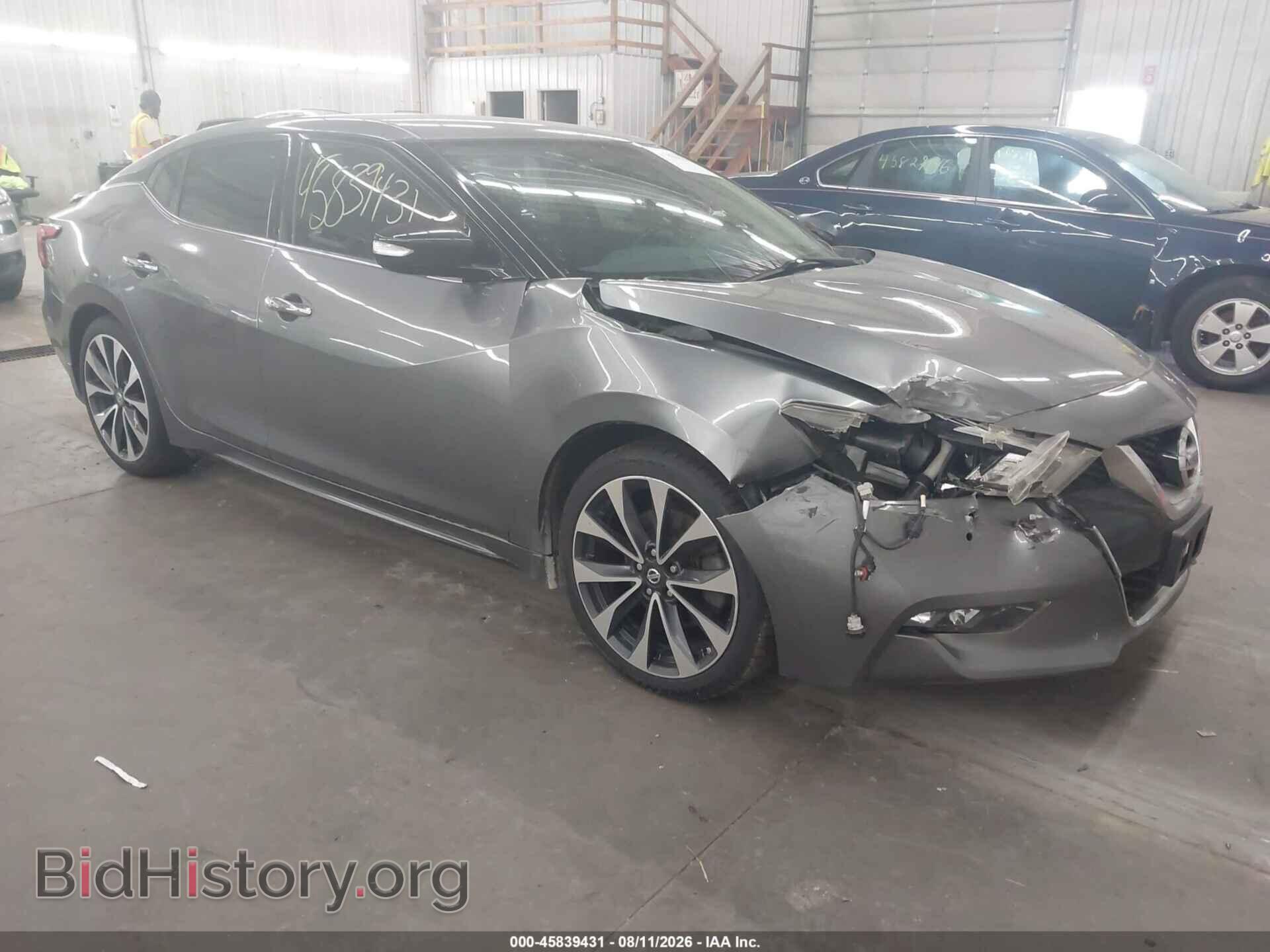 Фотография 1N4AA6AP1GC376902 - NISSAN MAXIMA 2016