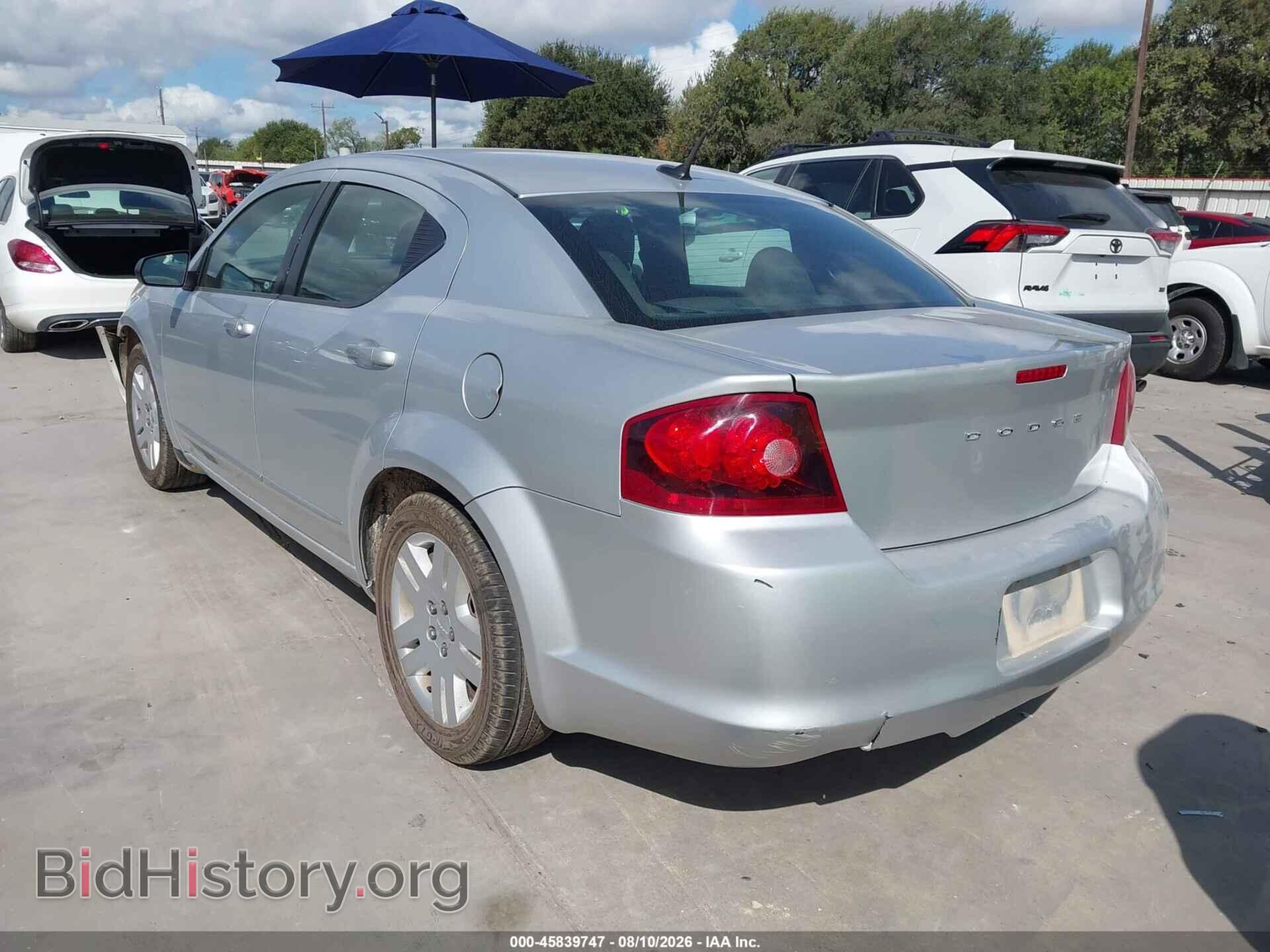 2011 DODGE AVENGER - VIN: 1B3BD4FB6BN540845 - Фото 3