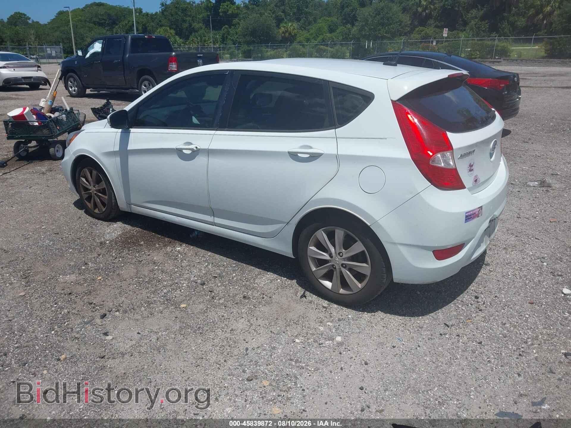 2013 HYUNDAI ACCENT - VIN: KMHCU5AE0DU098854 - Фото 3