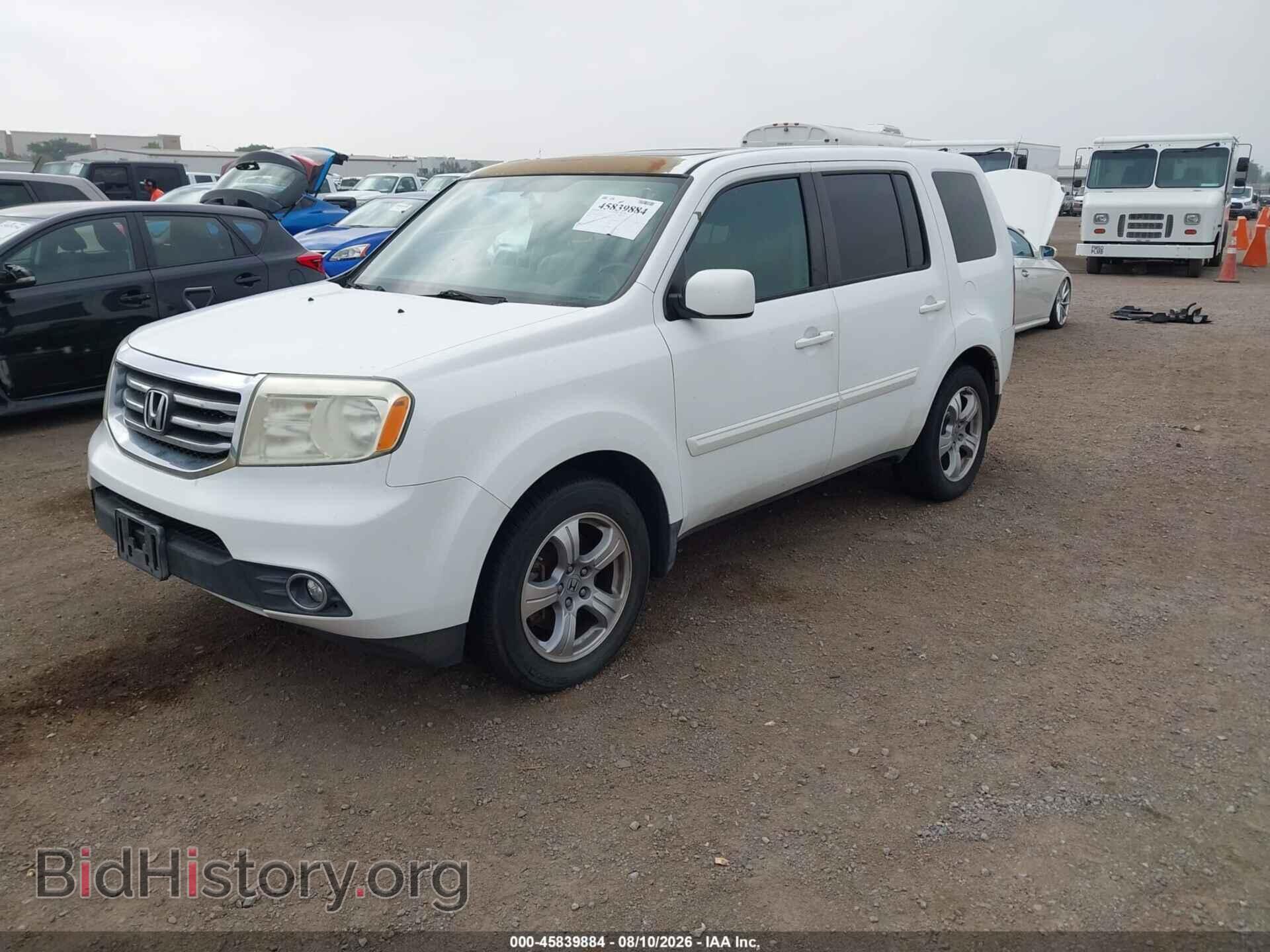 2014 HONDA PILOT - VIN: 5FNYF4H52EB012071 - Фото 2