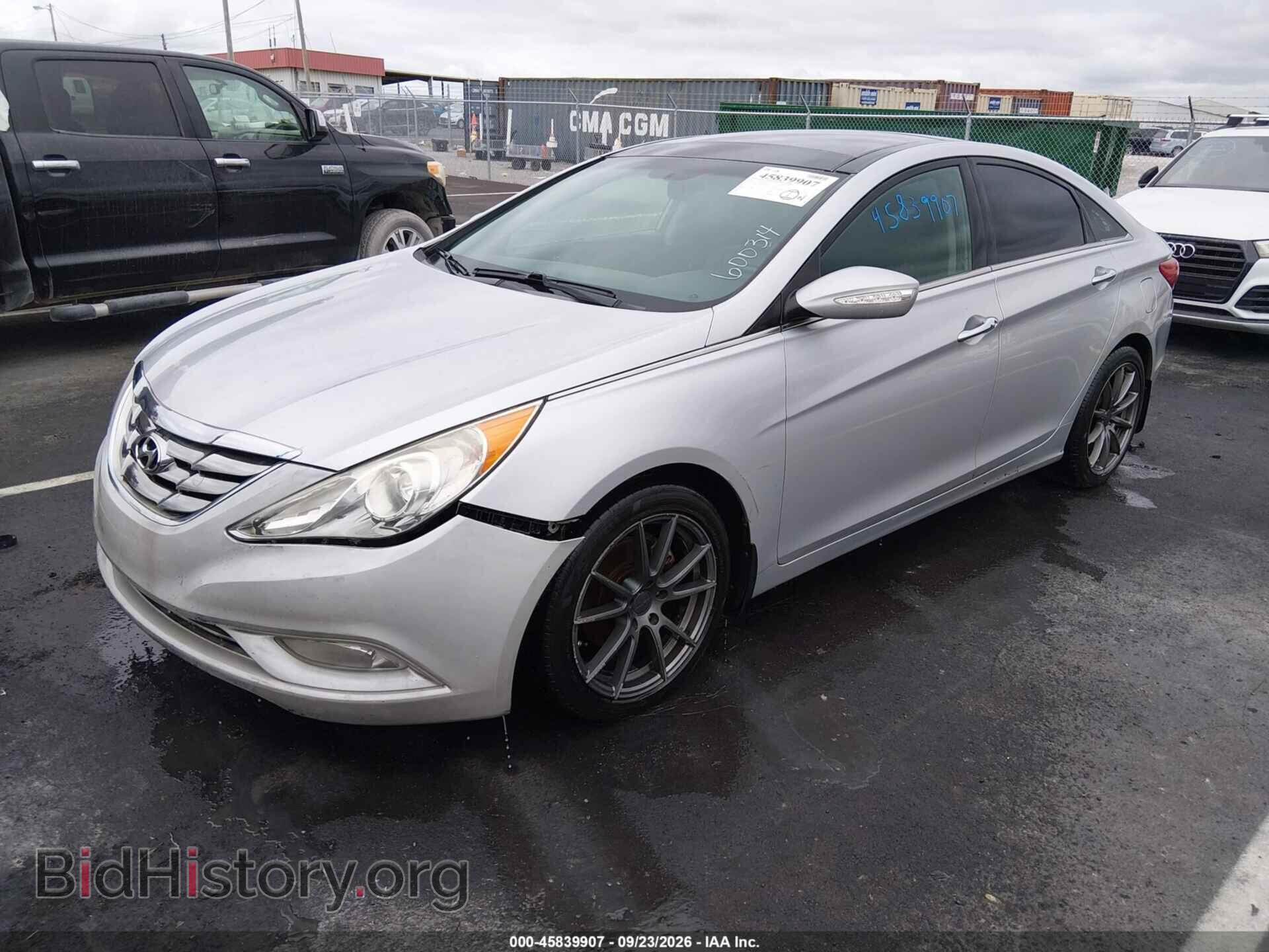 2013 HYUNDAI SONATA - VIN: 5NPEC4AB1DH600314 - Фото 2