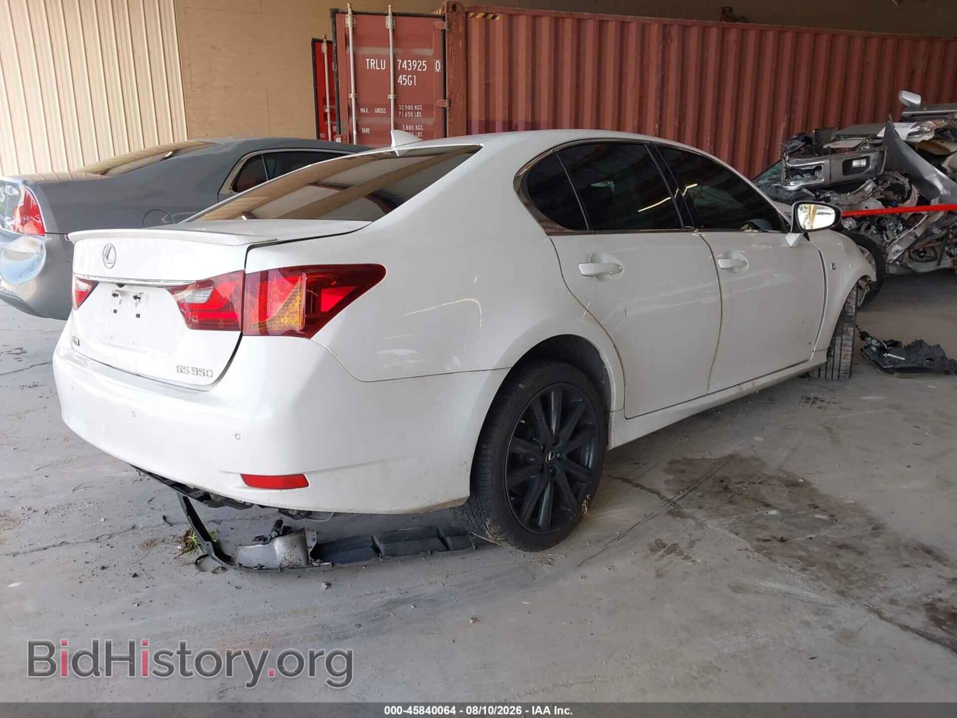 2015 LEXUS GS 350 - VIN: JTHBE1BL7FA009609 - Photo 4