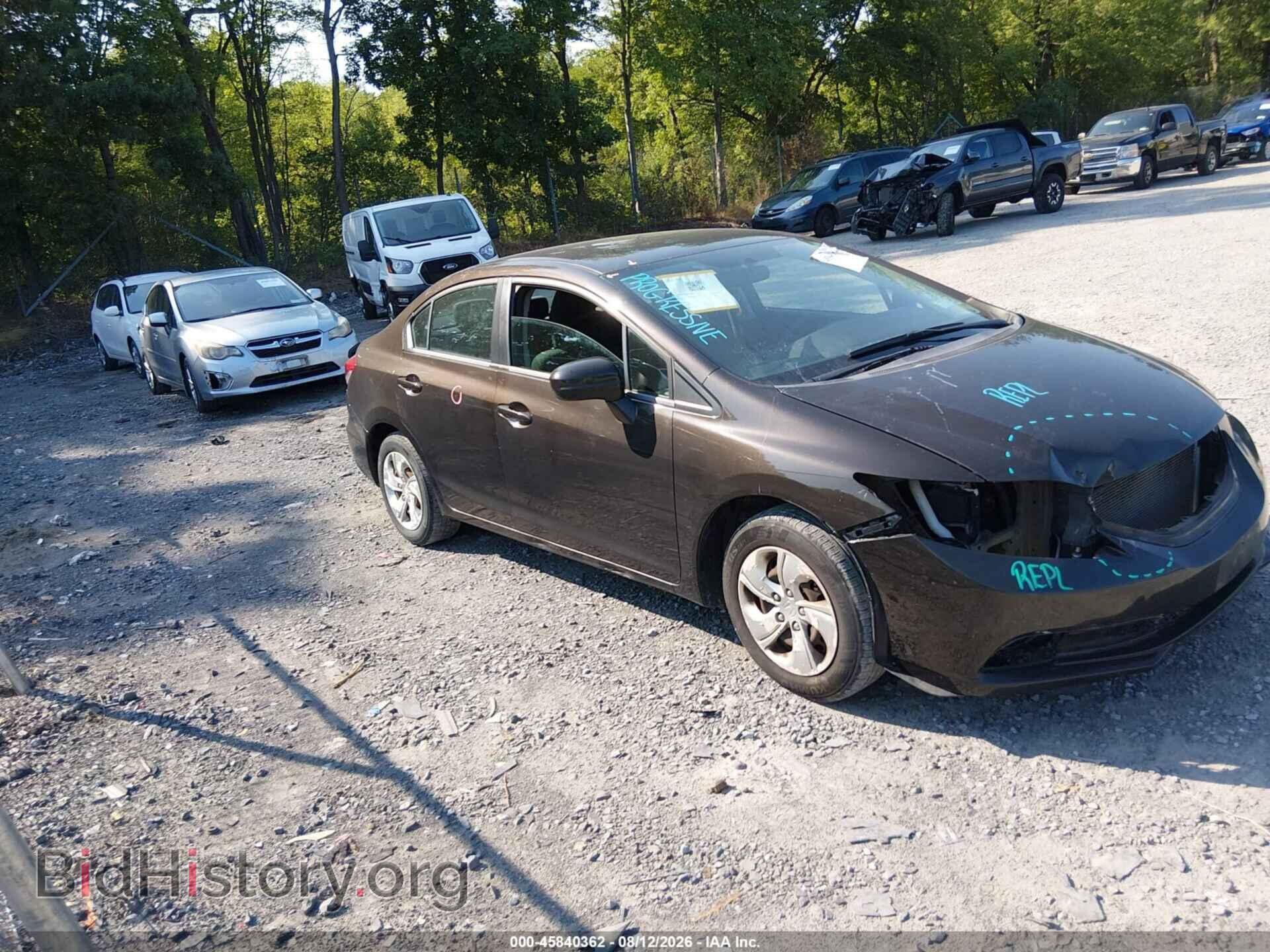 2014 HONDA CIVIC - VIN: 2HGFB2F5XEH537191 - Фото 14