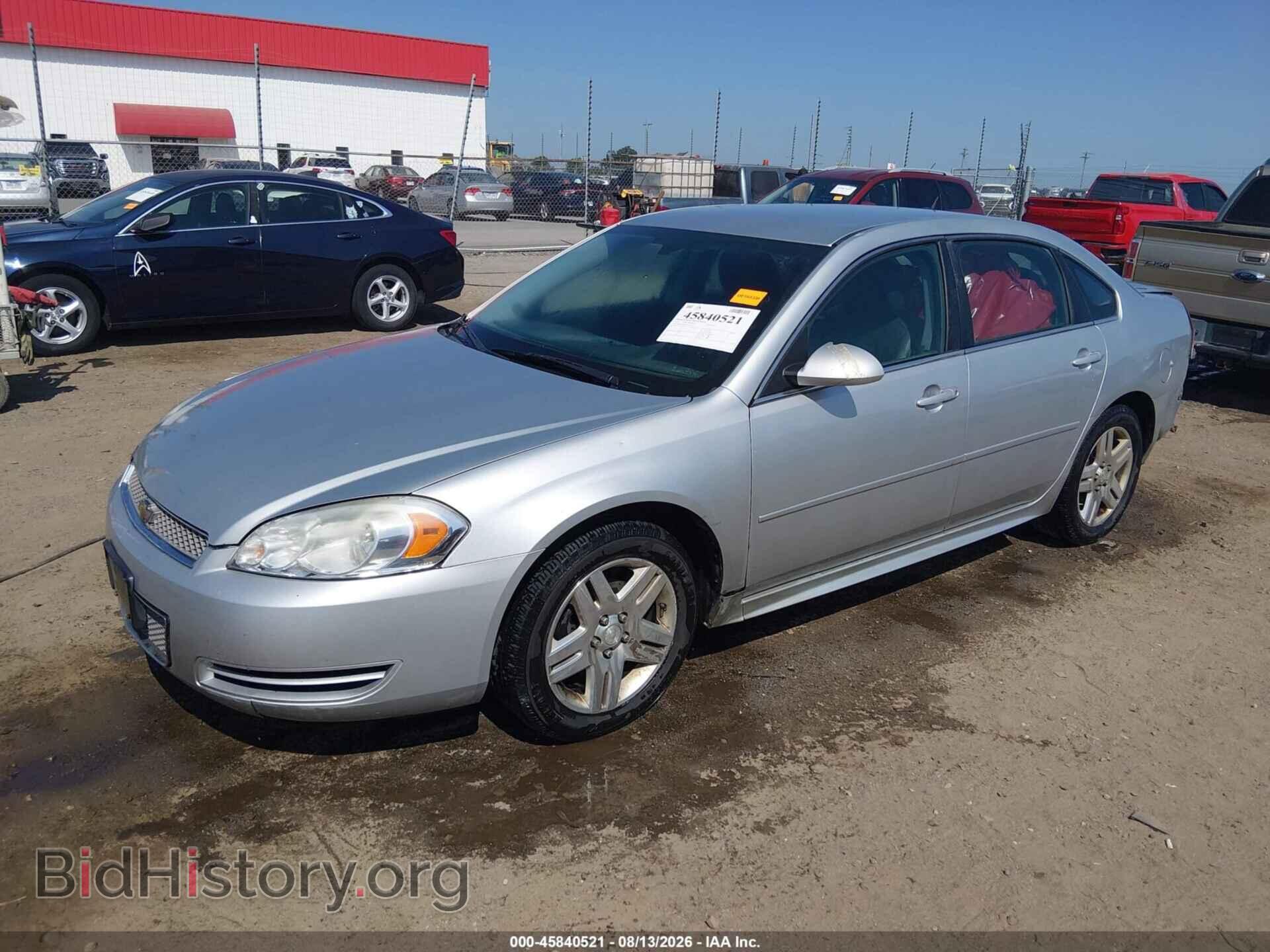 2012 CHEVROLET IMPALA - VIN: 2G1WB5E32C1139195 - Фото 2