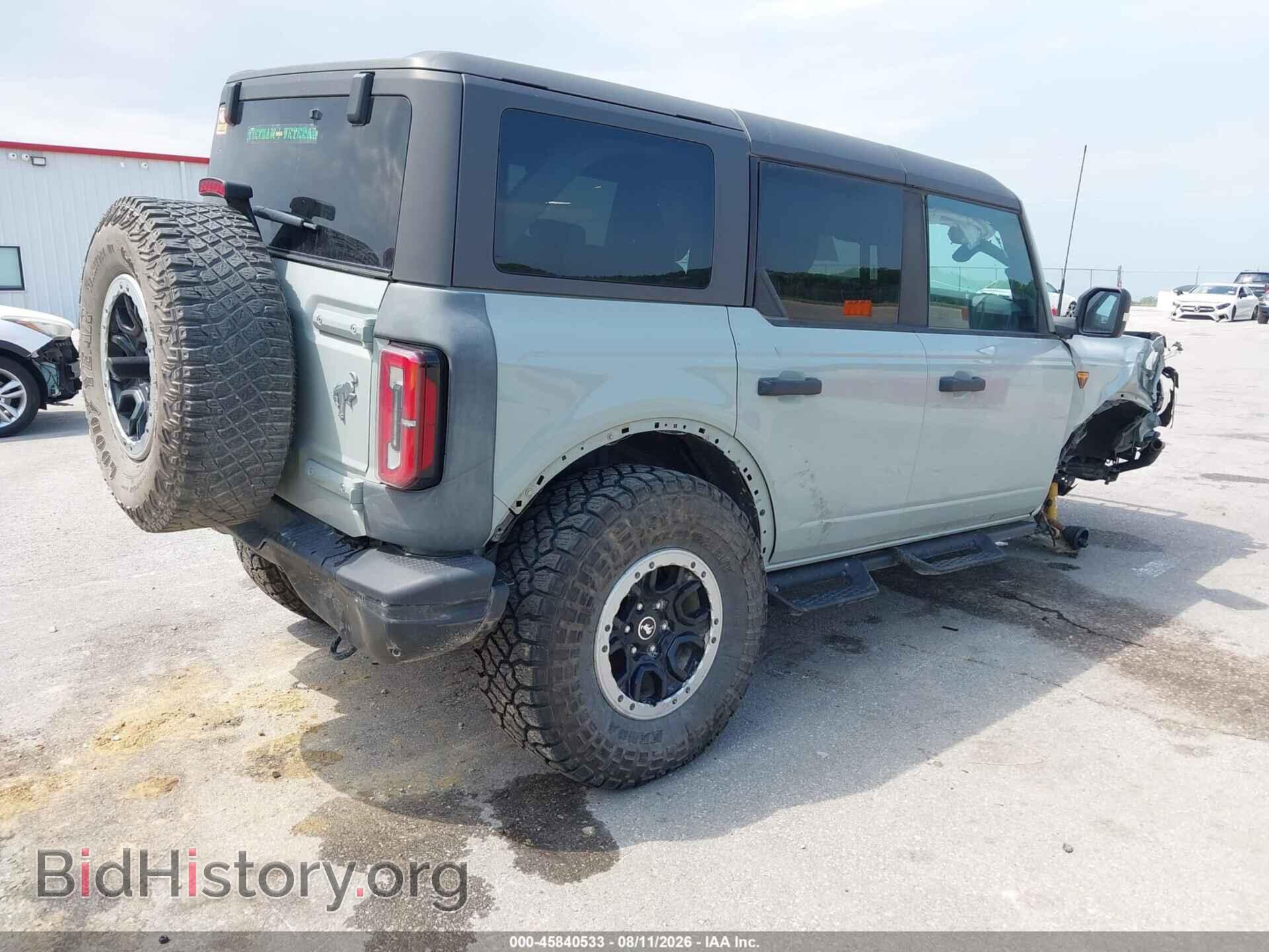 2023 FORD BRONCO - VIN: 1FMEE5DP6PLB69858 - Photo 4