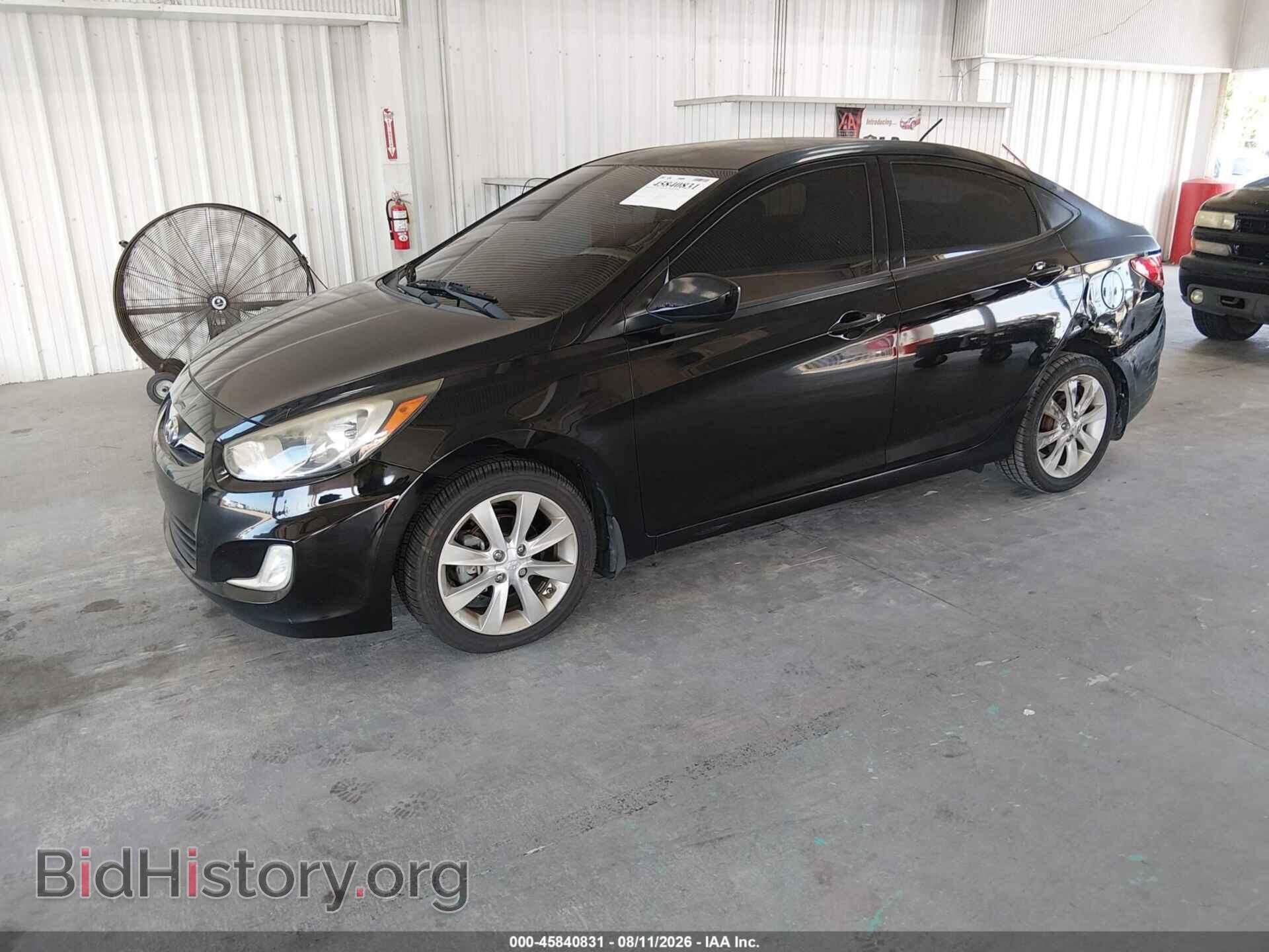 2013 HYUNDAI ACCENT - VIN: KMHCU4AE2DU420825 - Фото 2
