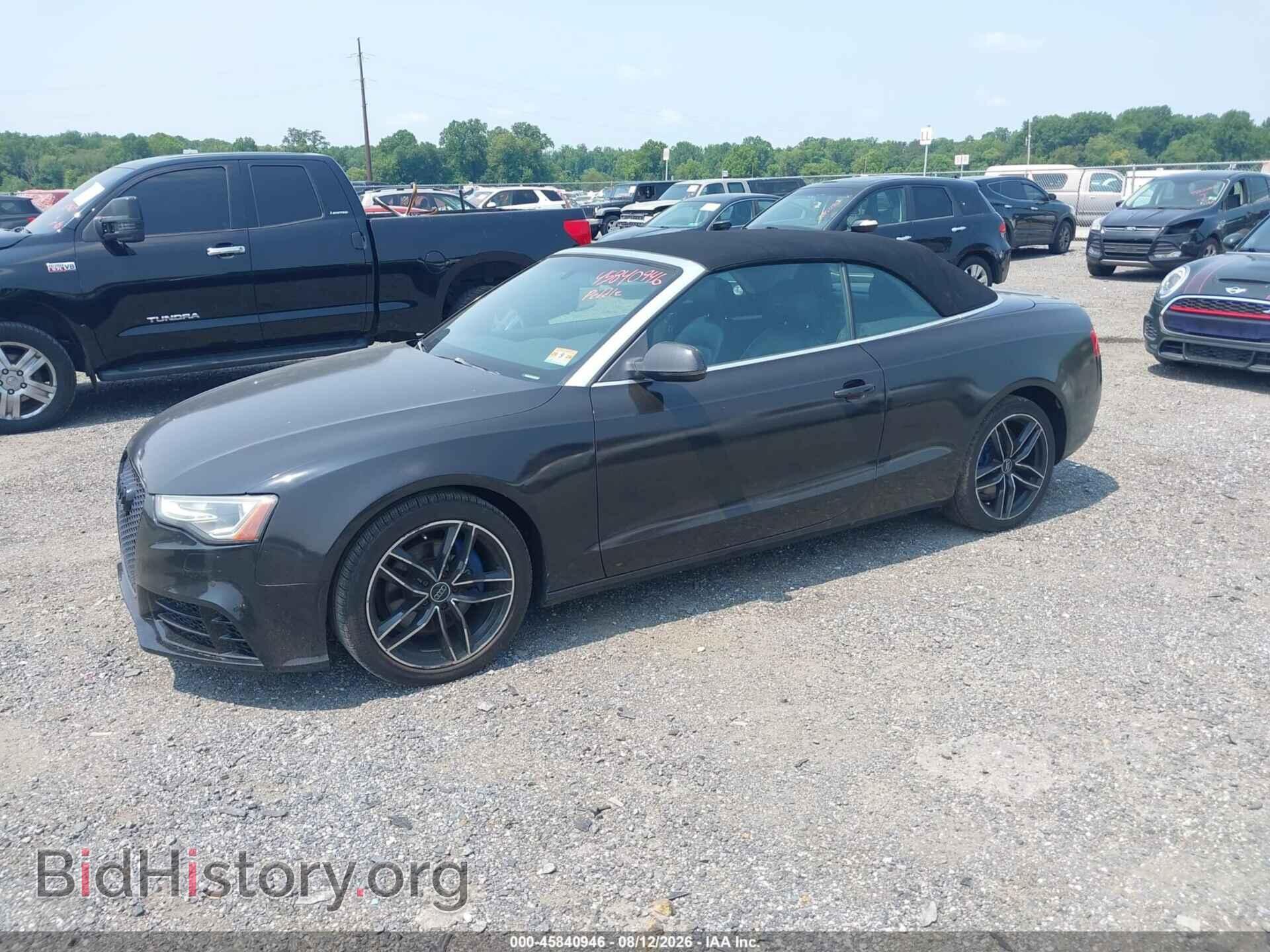 2014 AUDI A5 - VIN: WAUCFAFH2EN007294 - Photo 2