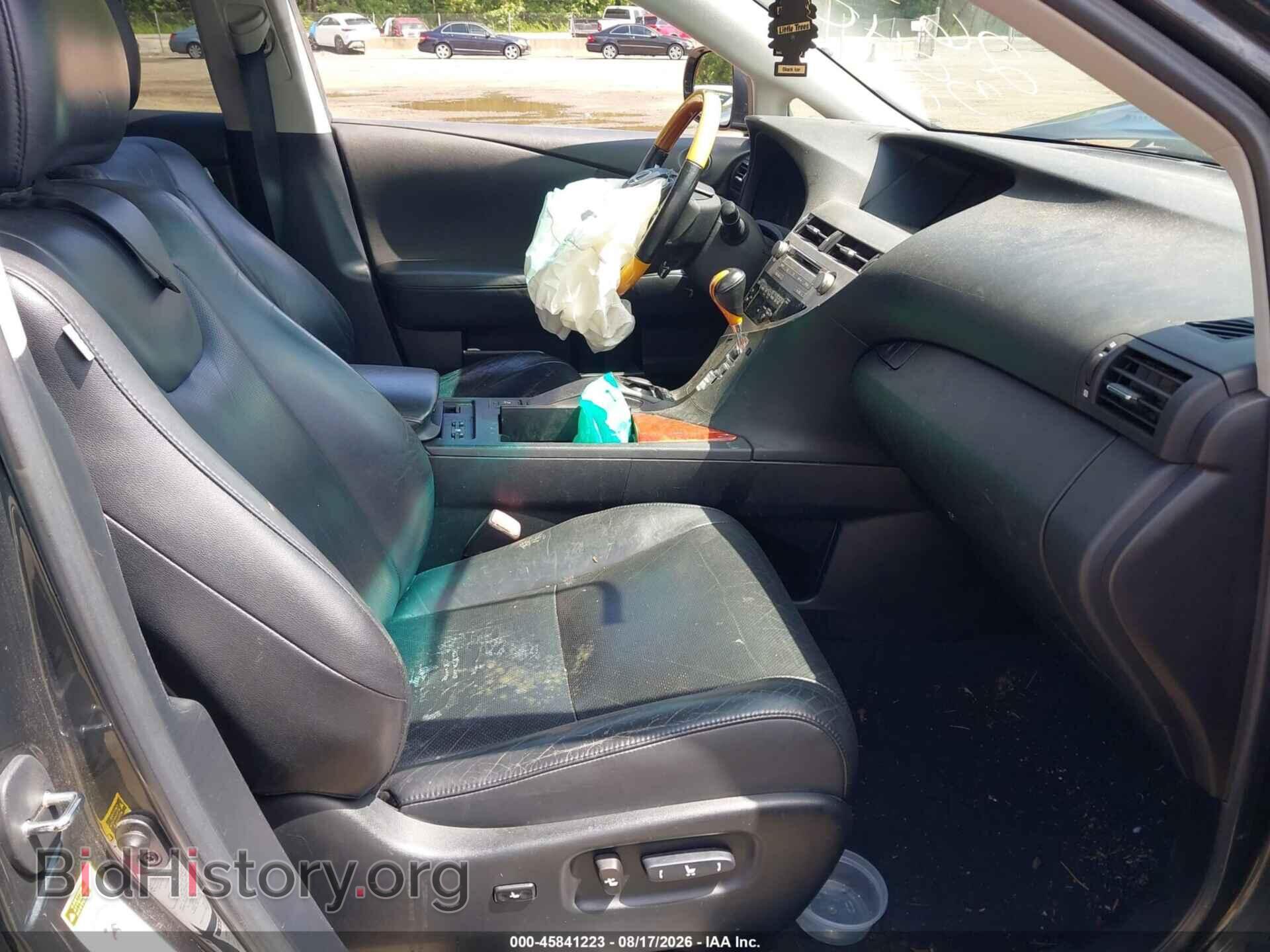 2010 LEXUS RX 350 - VIN: 2T2BK1BA3AC043457 - Фото 5