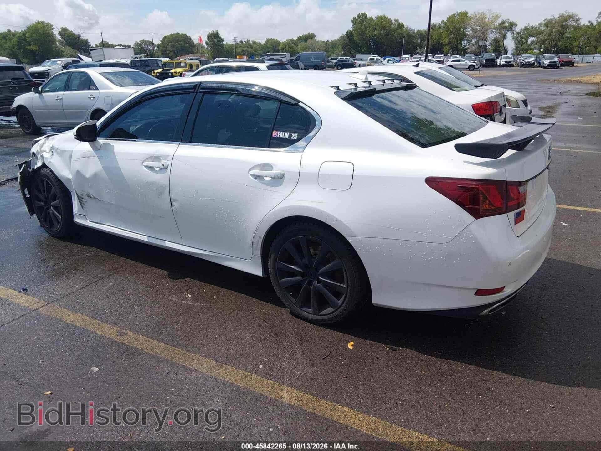 2013 LEXUS GS 350 - VIN: JTHCE1BL0D5007405 - Photo 3