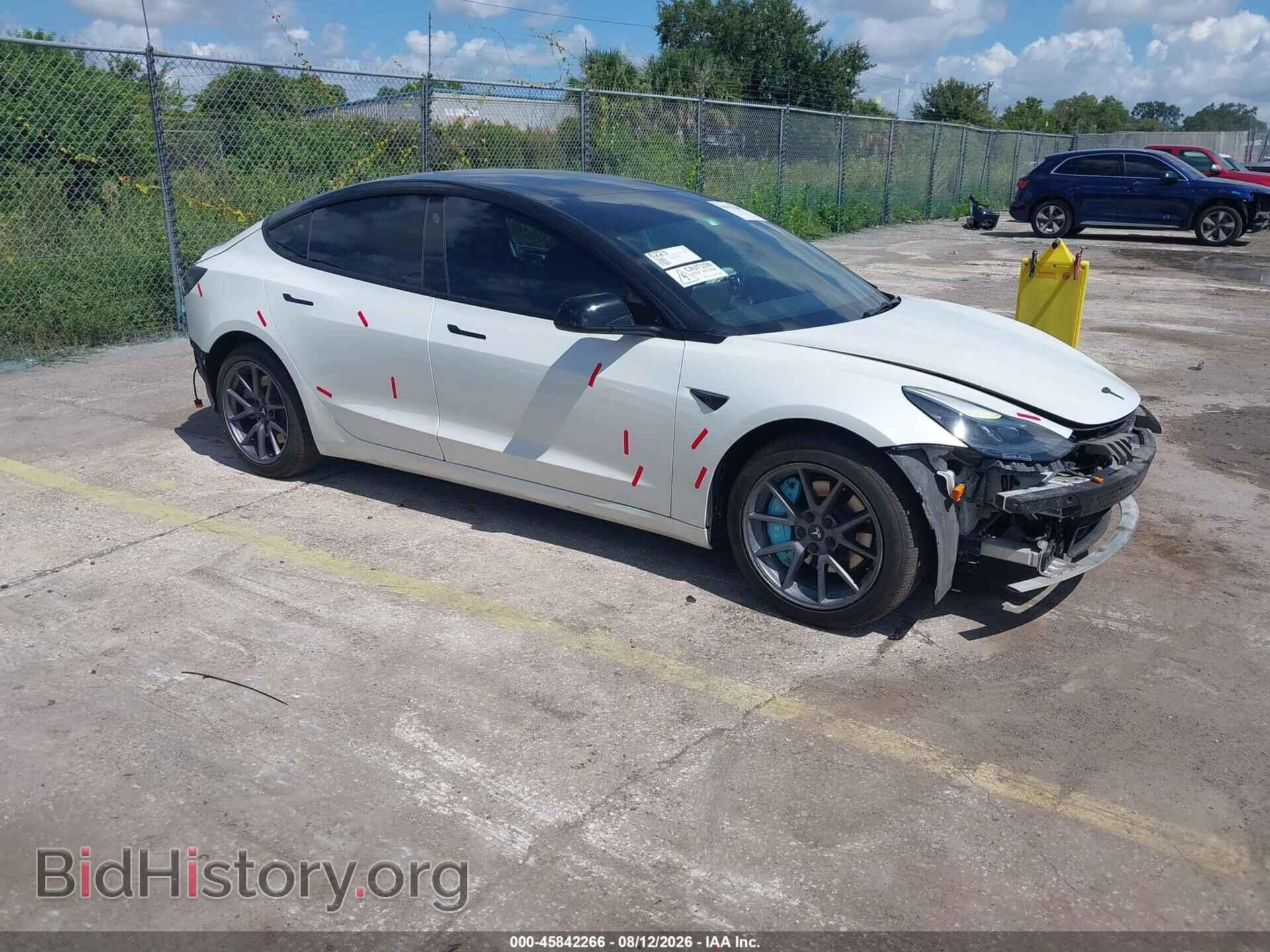 Photo 5YJ3E1EA0NF102414 - TESLA MODEL 3 2022