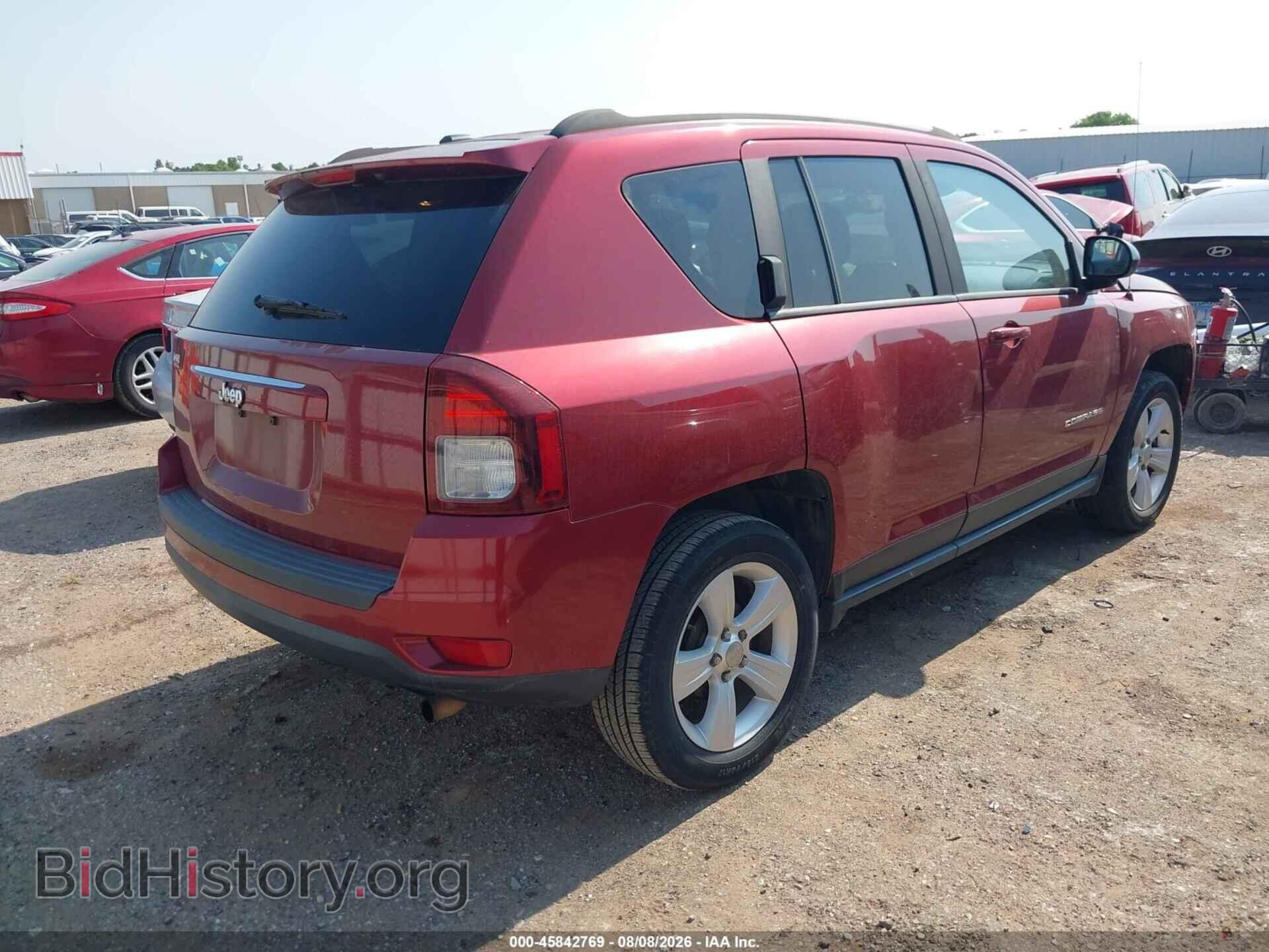 2016 JEEP COMPASS - VIN: 1C4NJCBA2GD525204 - Фото 4