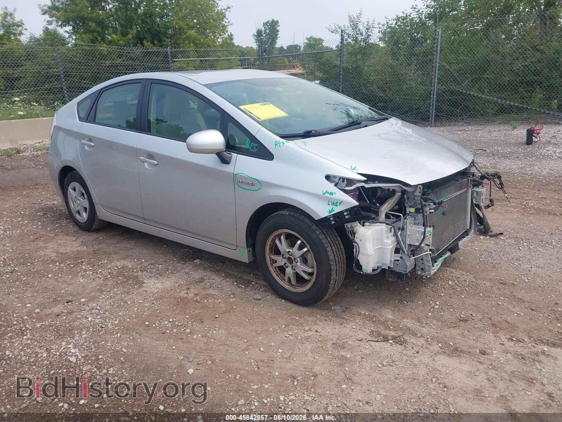 Фотография JTDKN3DU1A0202730 - TOYOTA PRIUS 2010