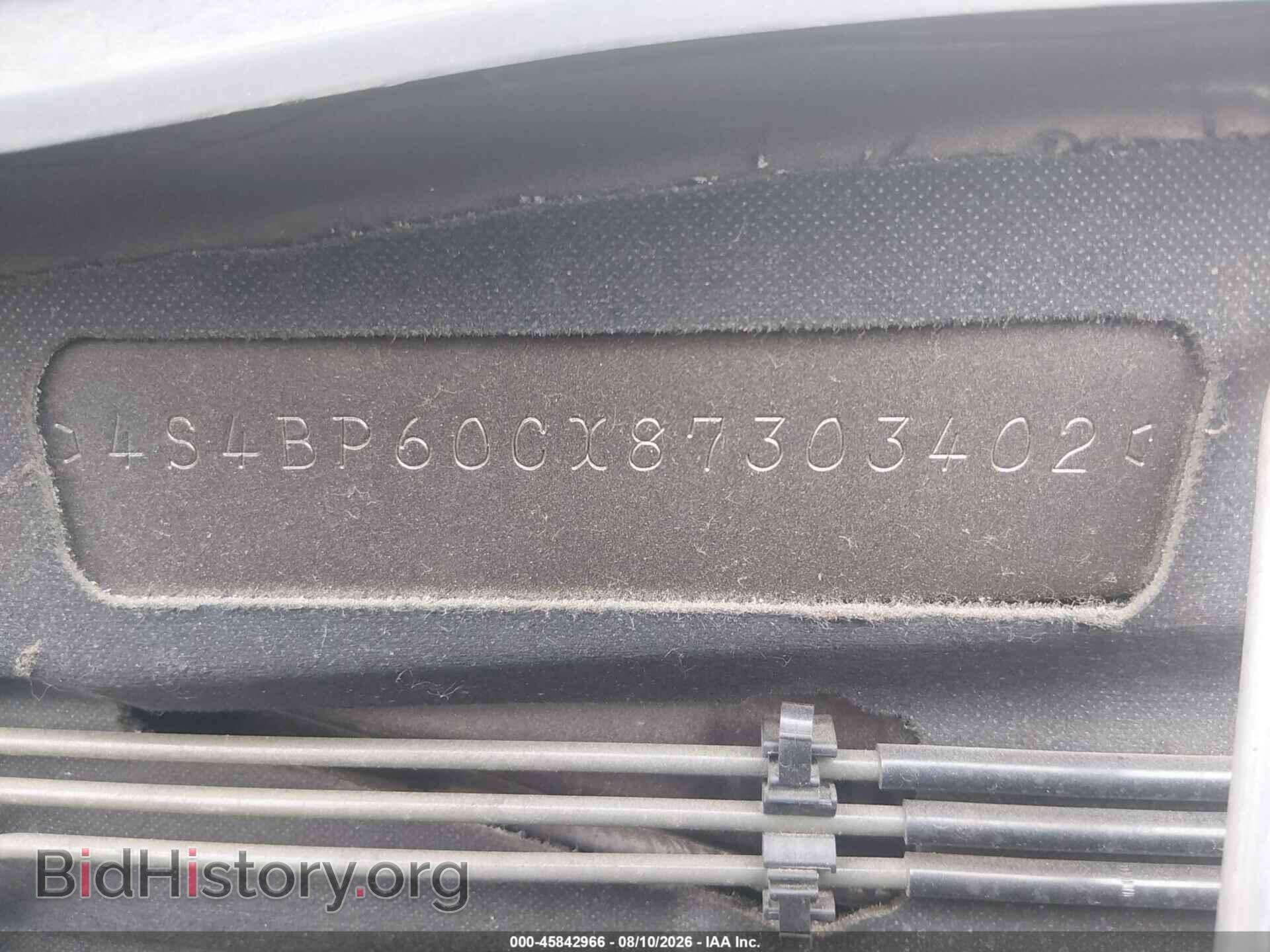 2008 SUBARU OUTBACK - VIN: 4S4BP60CX87303402 - Фото 9