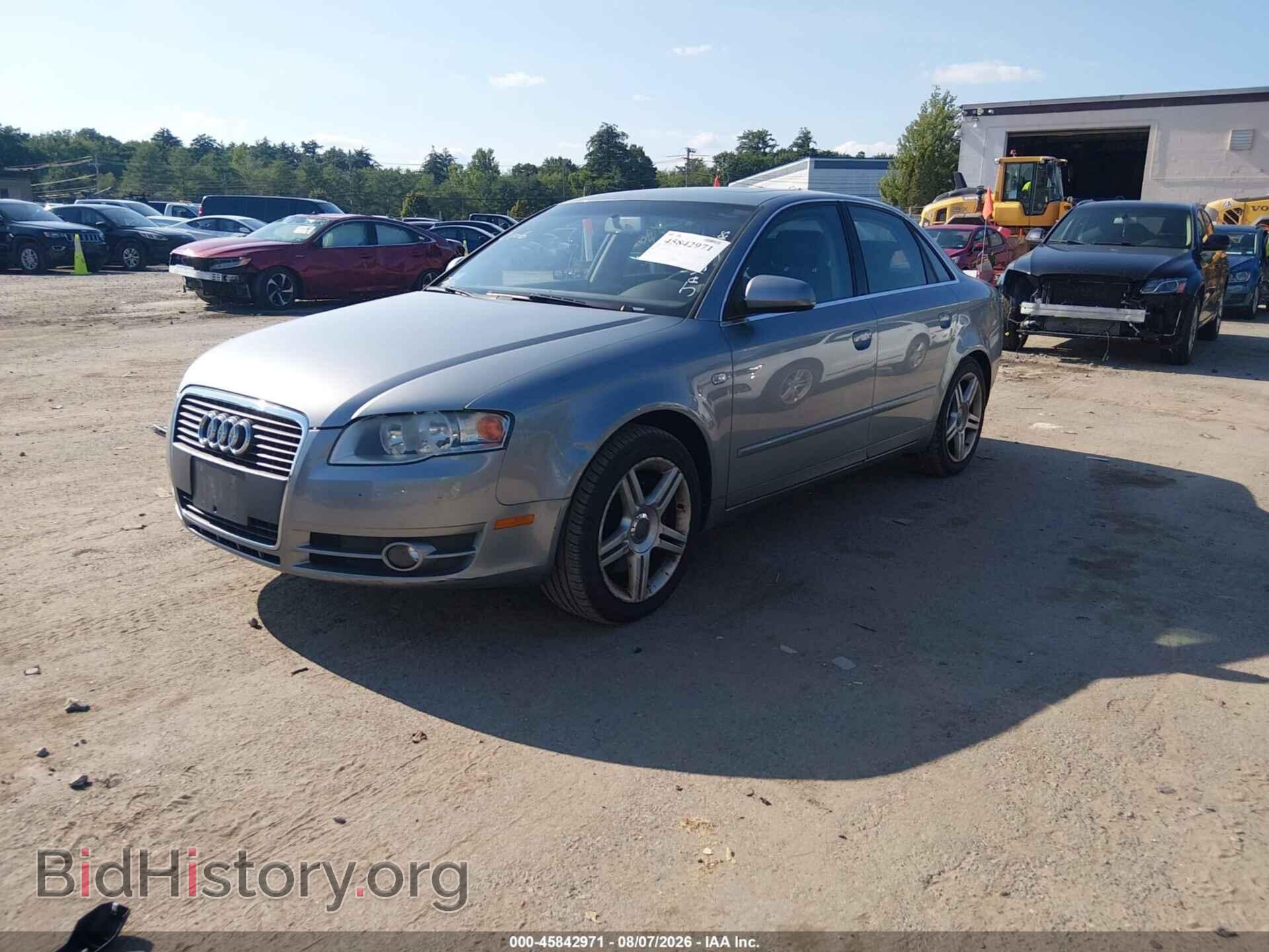 2007 AUDI A4 - VIN: WAUDF78E97A264392 - Фото 2