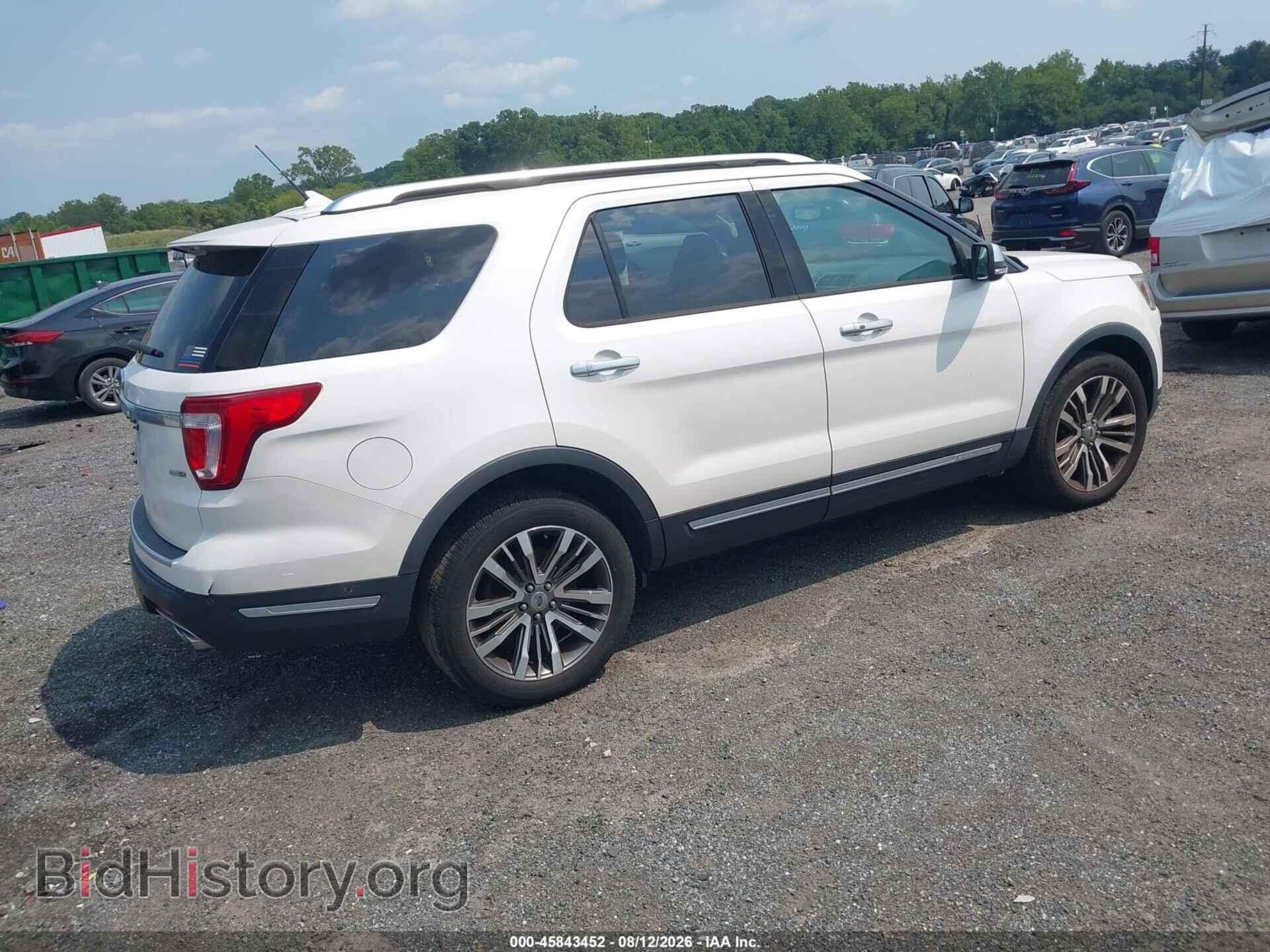 2018 FORD EXPLORER - VIN: 1FM5K8HT5JGB63485 - Фото 4