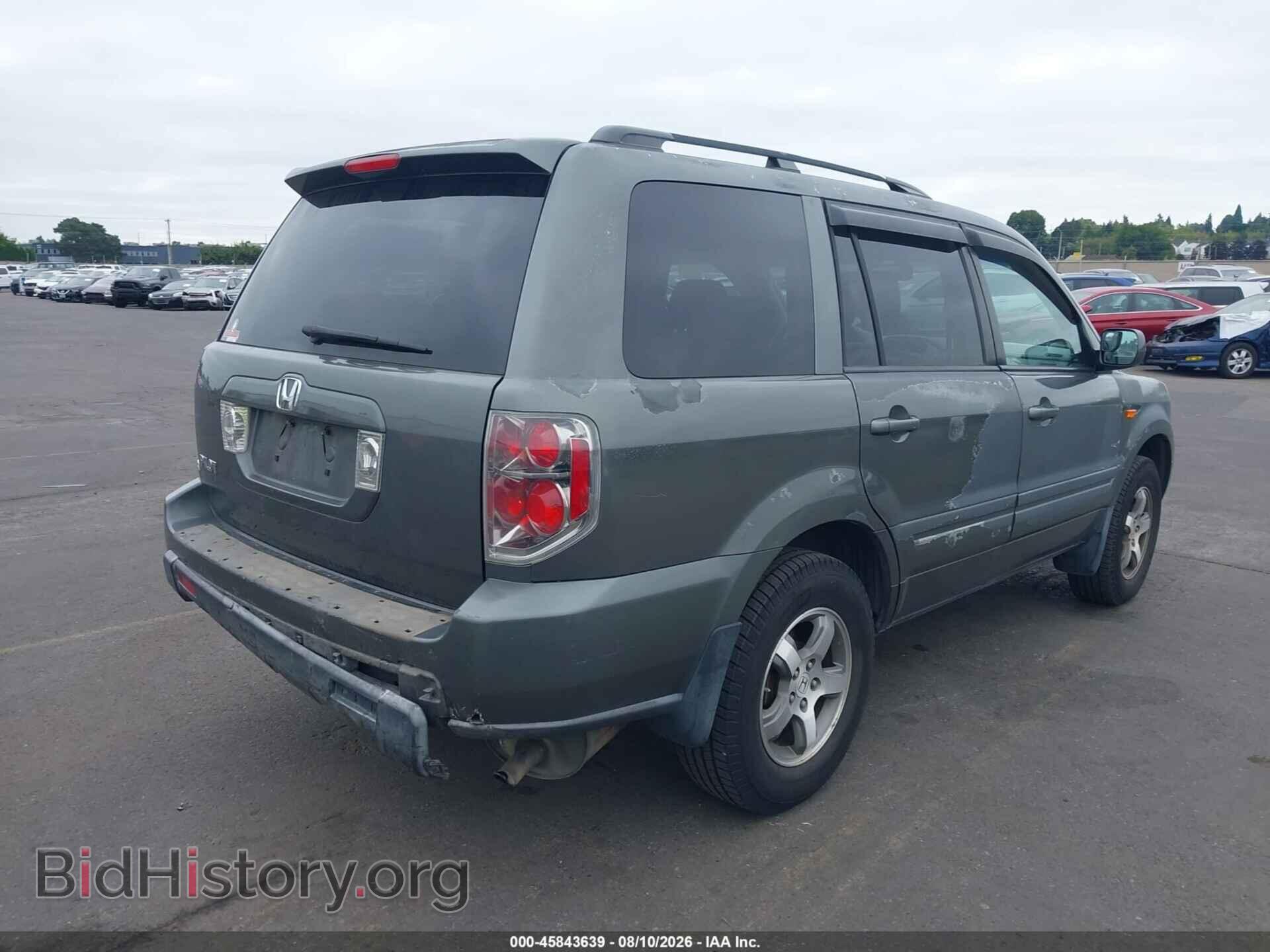 2007 HONDA PILOT - VIN: 5FNYF28647B036727 - Photo 4