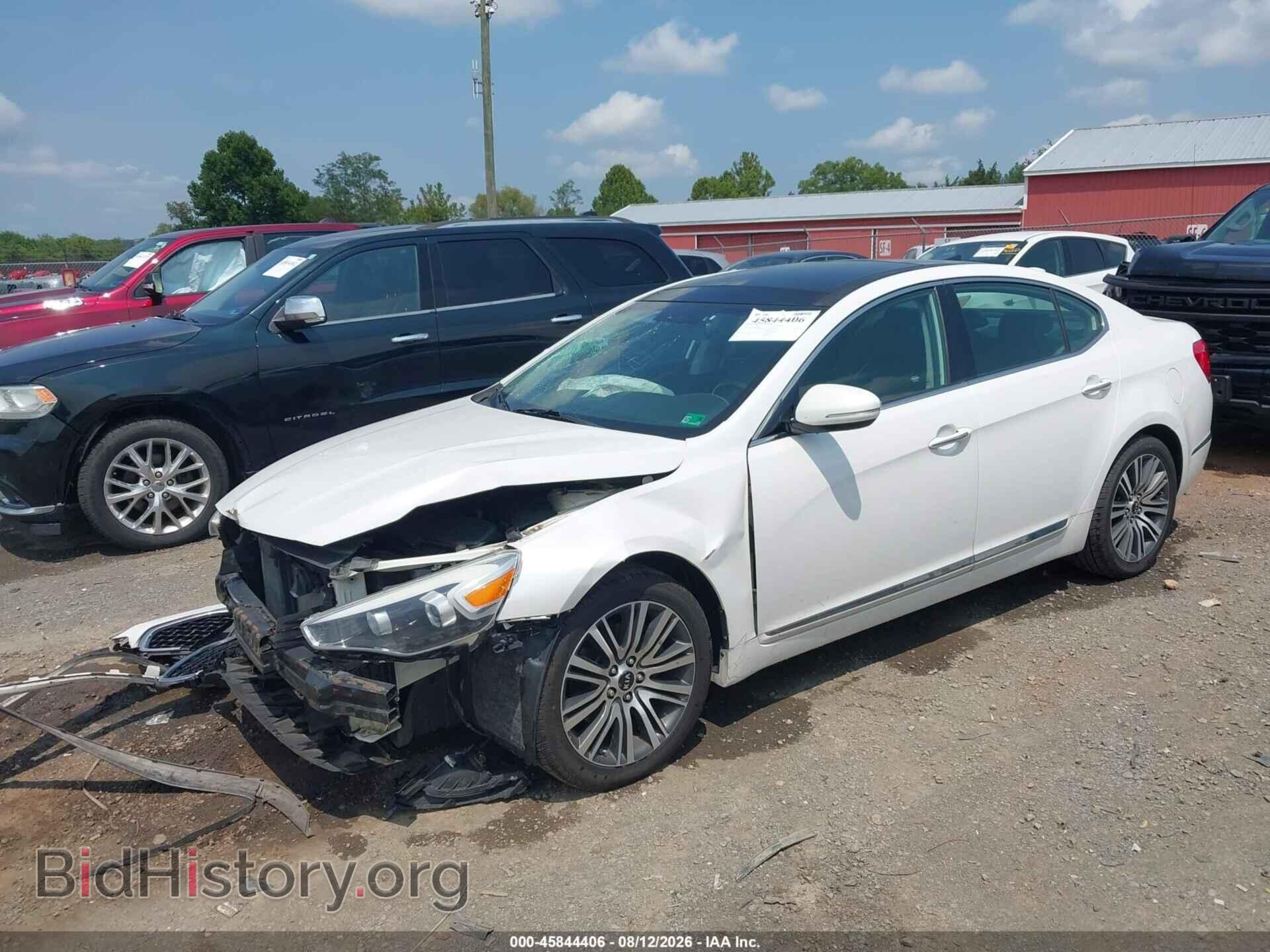 2014 KIA CADENZA - VIN: KNALN4D73E5153220 - Фото 2